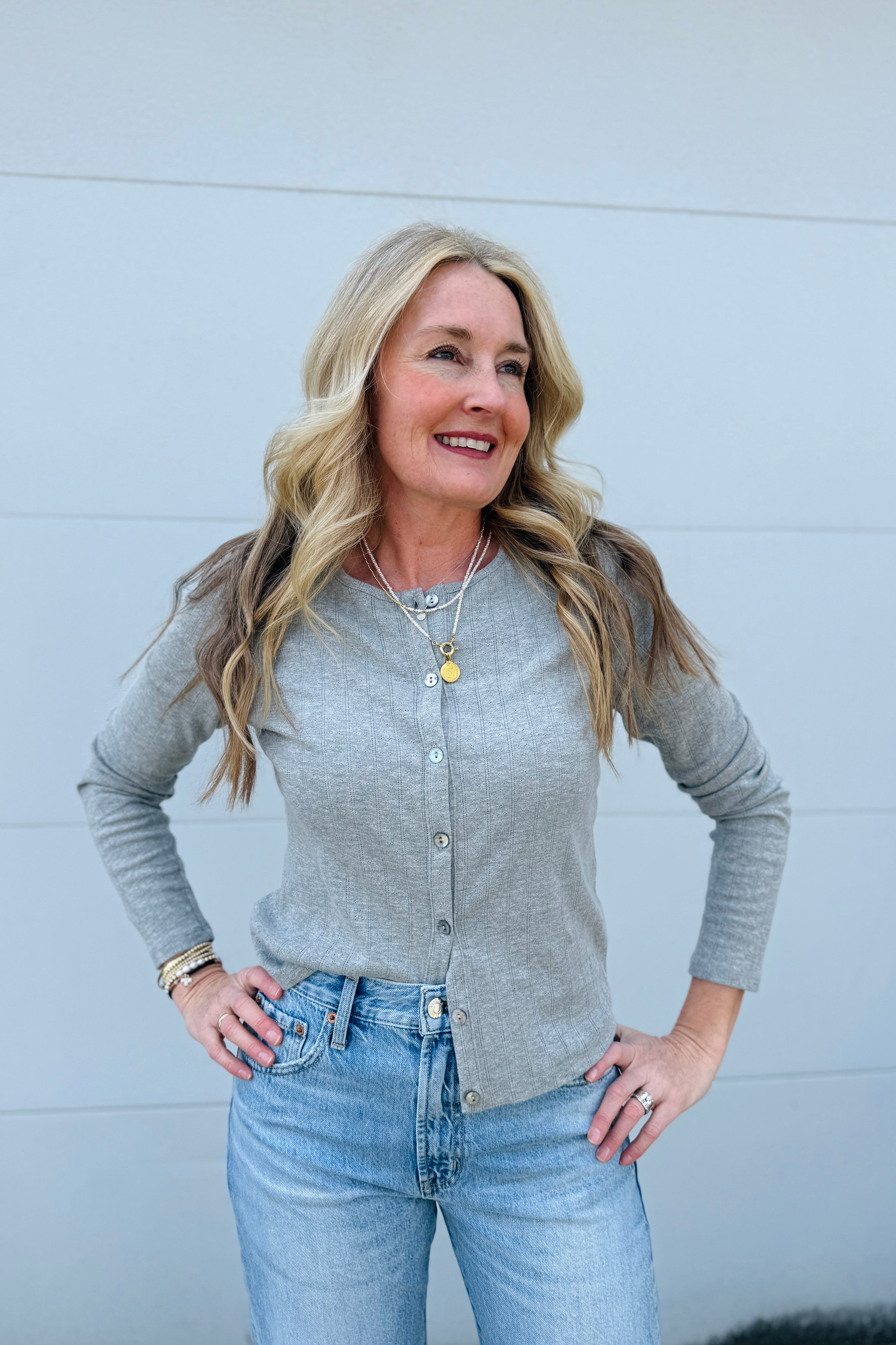Mackenzie Crew Neck Cardi