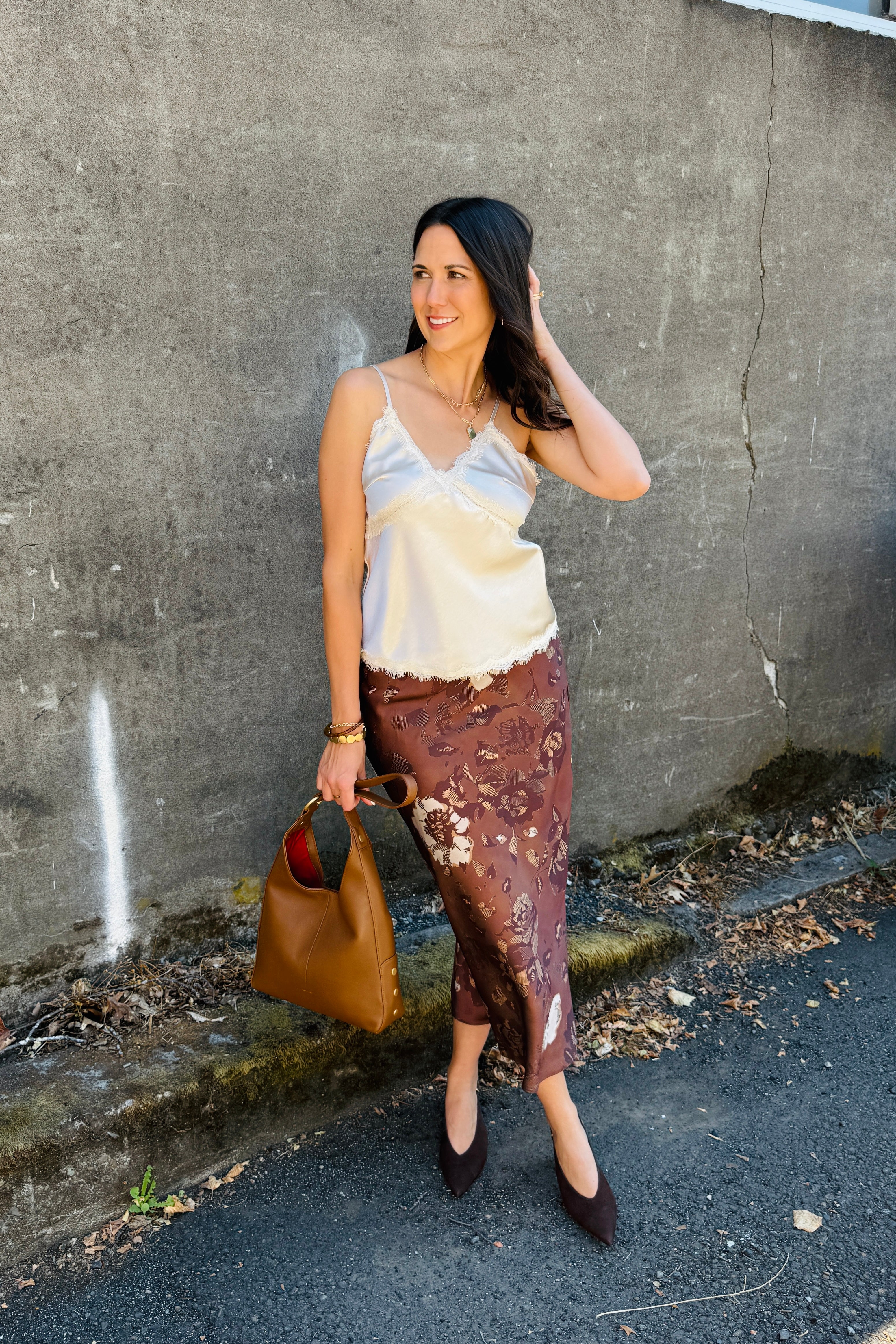 Flower Print Skirt