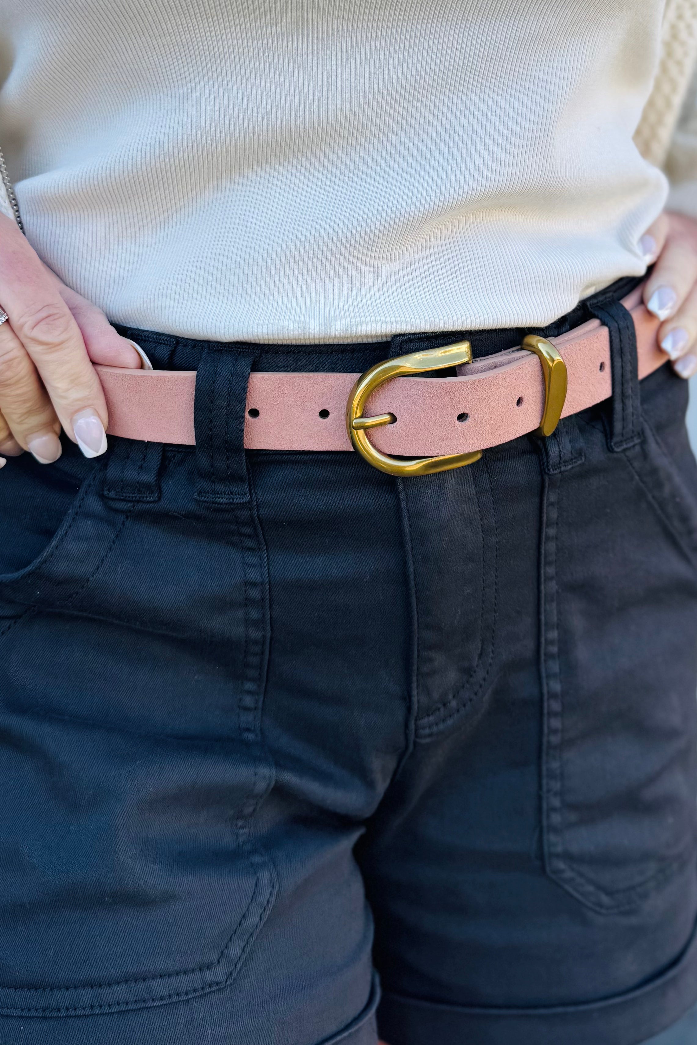 All Day Suede Belt