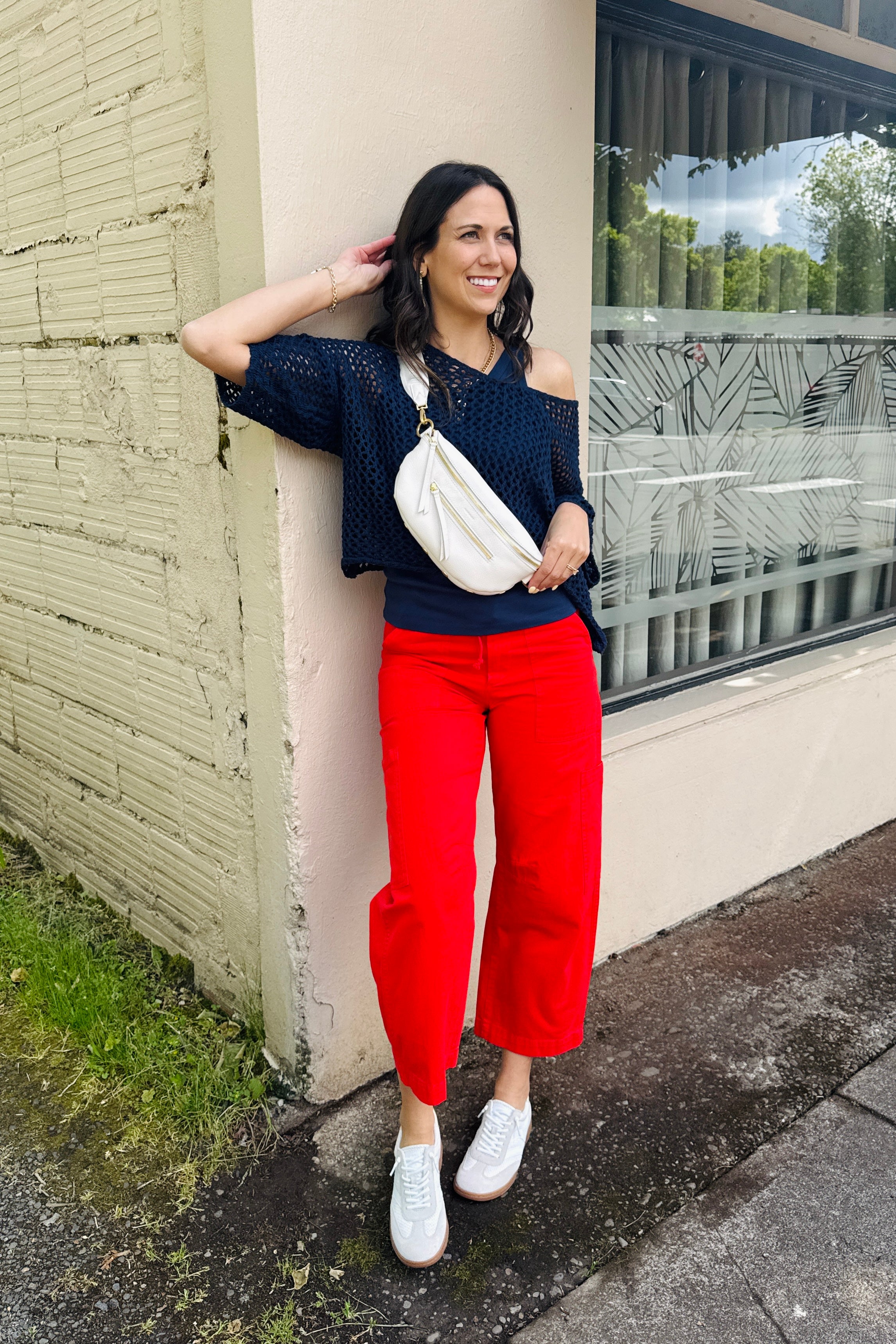 Sabrina Curved Utility Pant