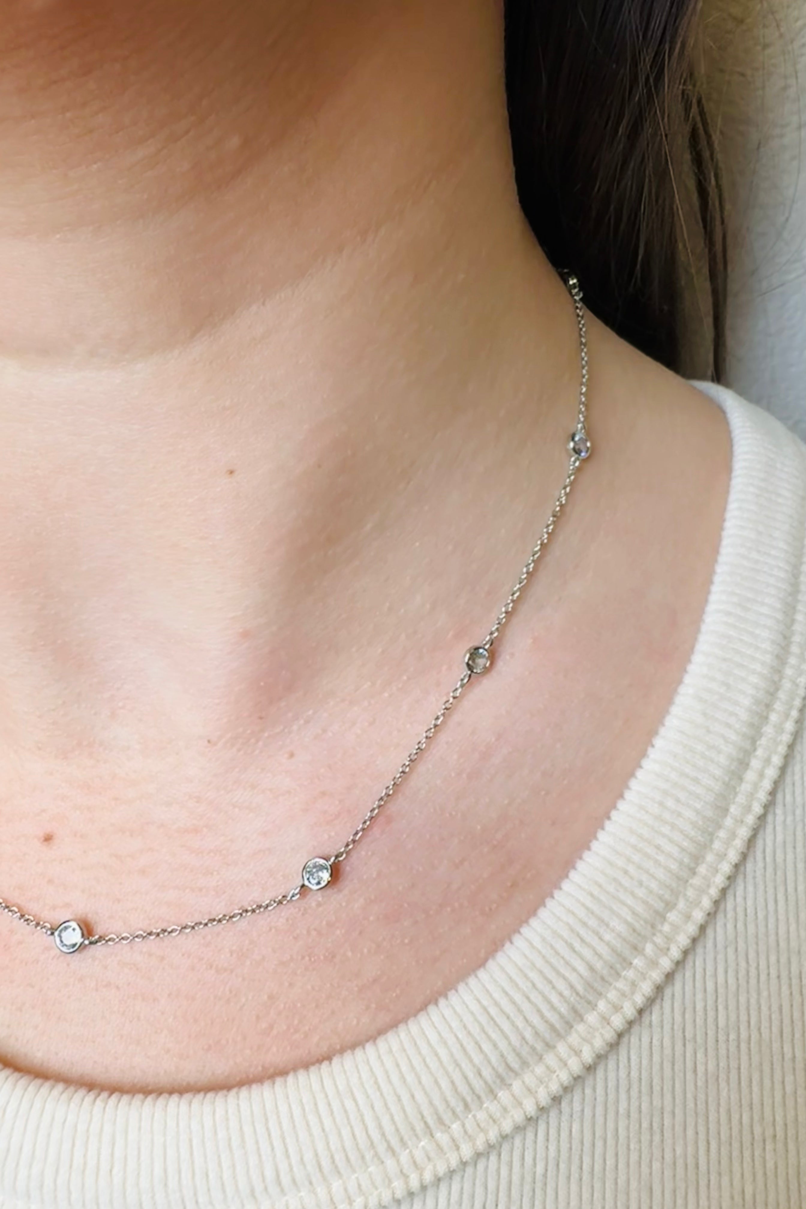Brooke Necklace - Silver