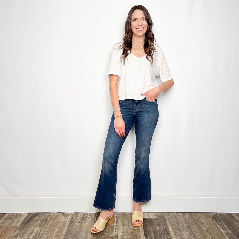 Infinite Fit High Rise Bootcut Jeans