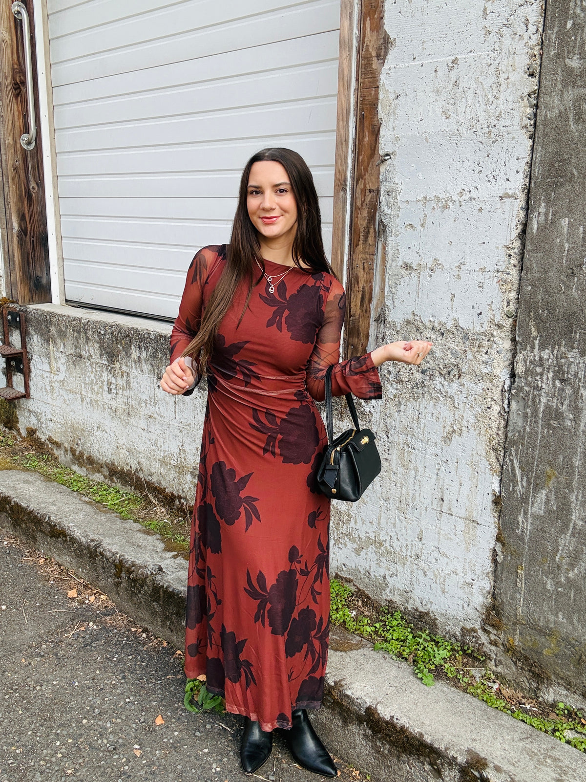 Imani Mesh Dress