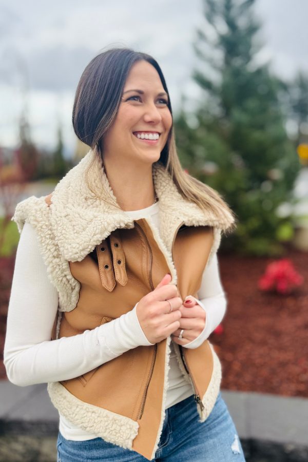 Into The Frost Biker Vest