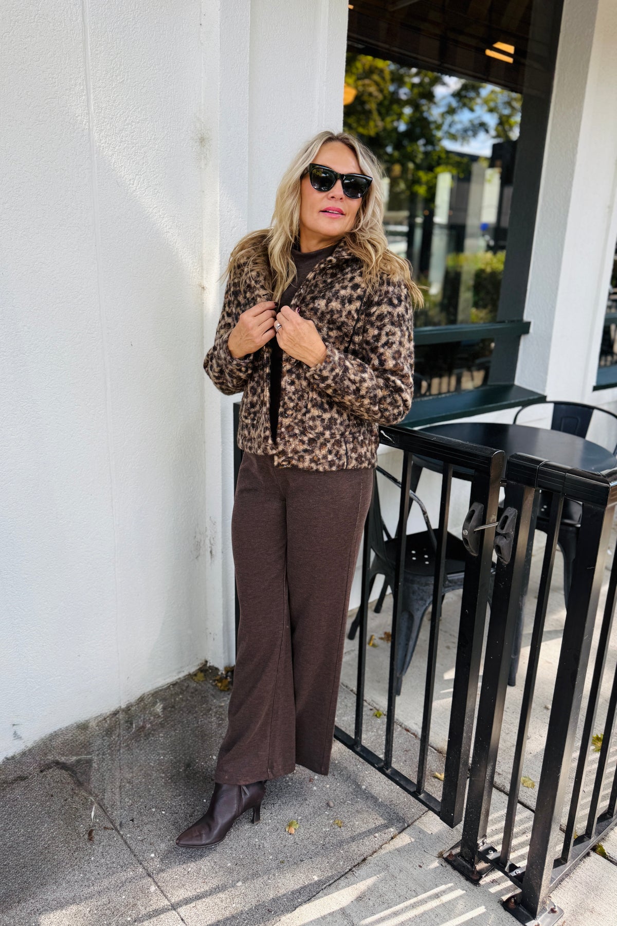 L/S Button Front Coat