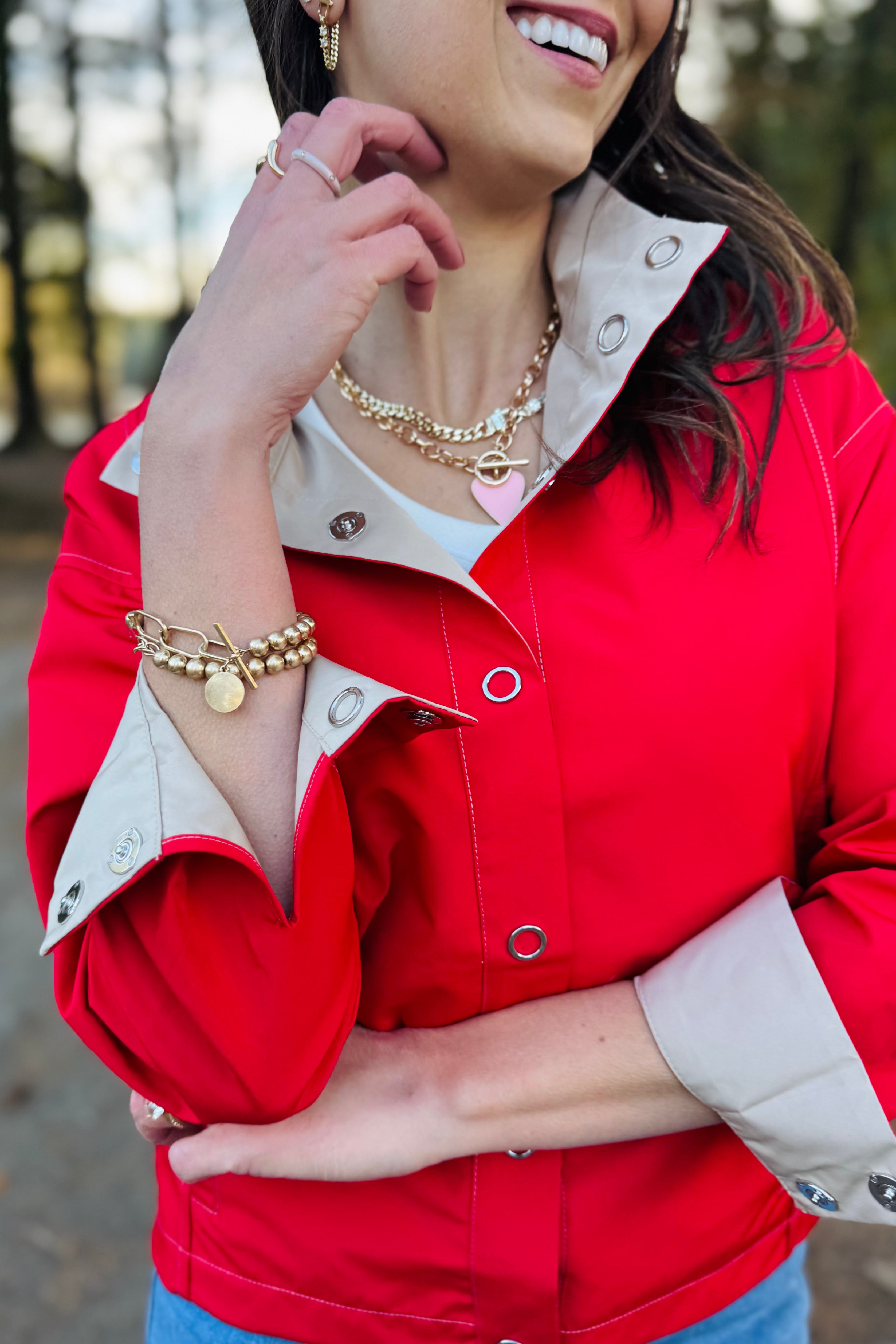 L/S Snap Reversible Jacket