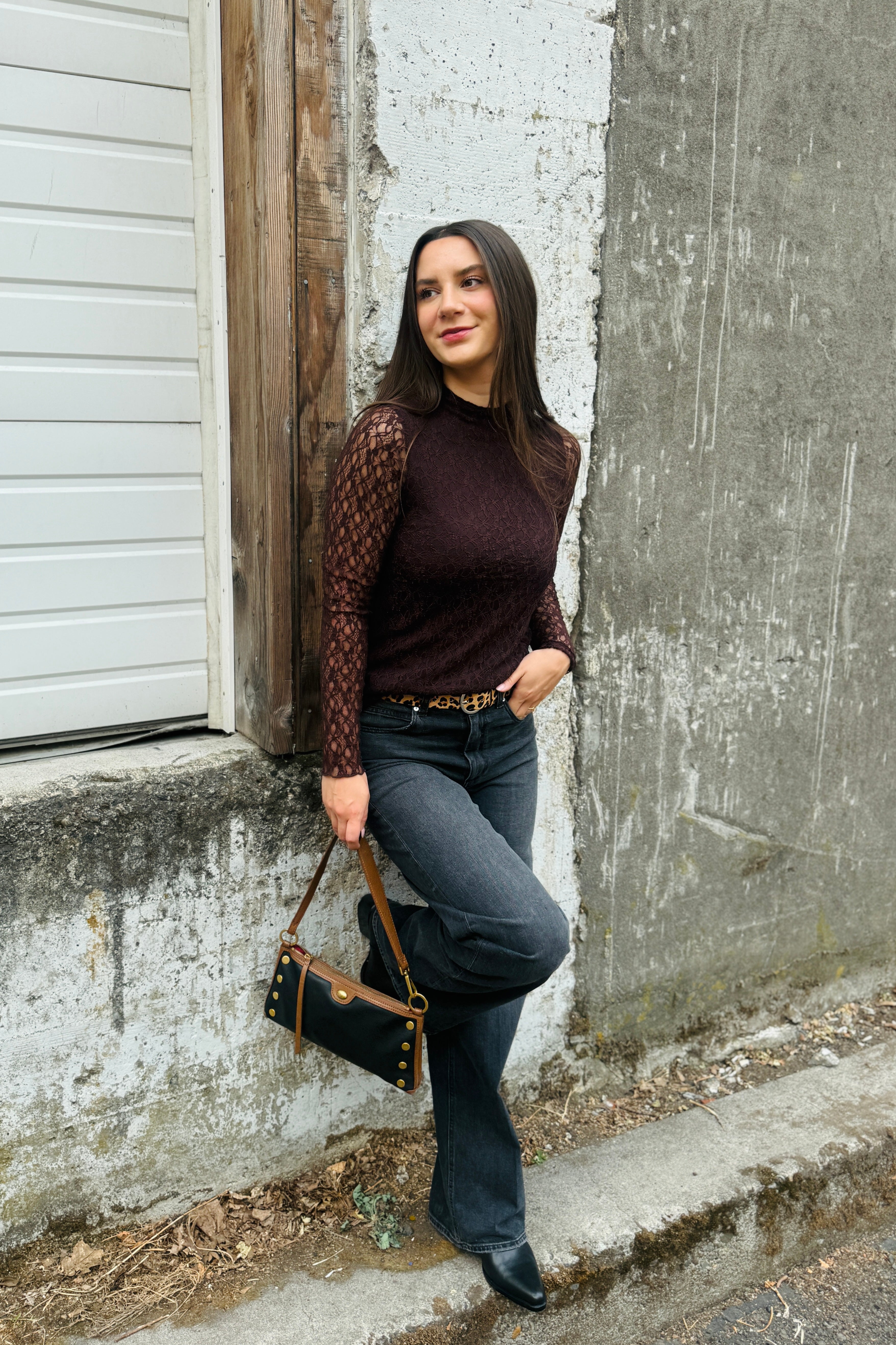 Lace Long Sleeve Top