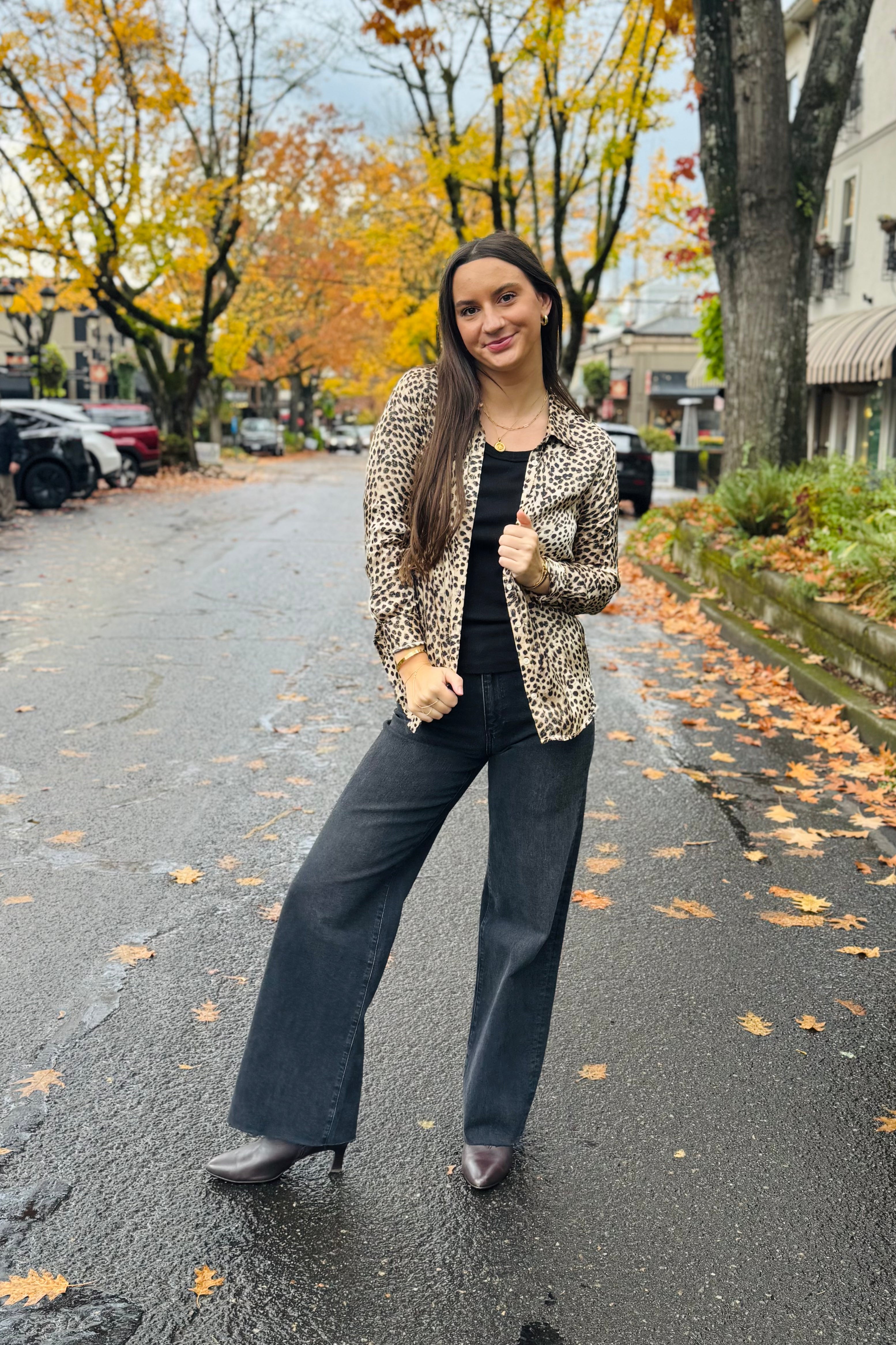 Leopard Taylor Shirt