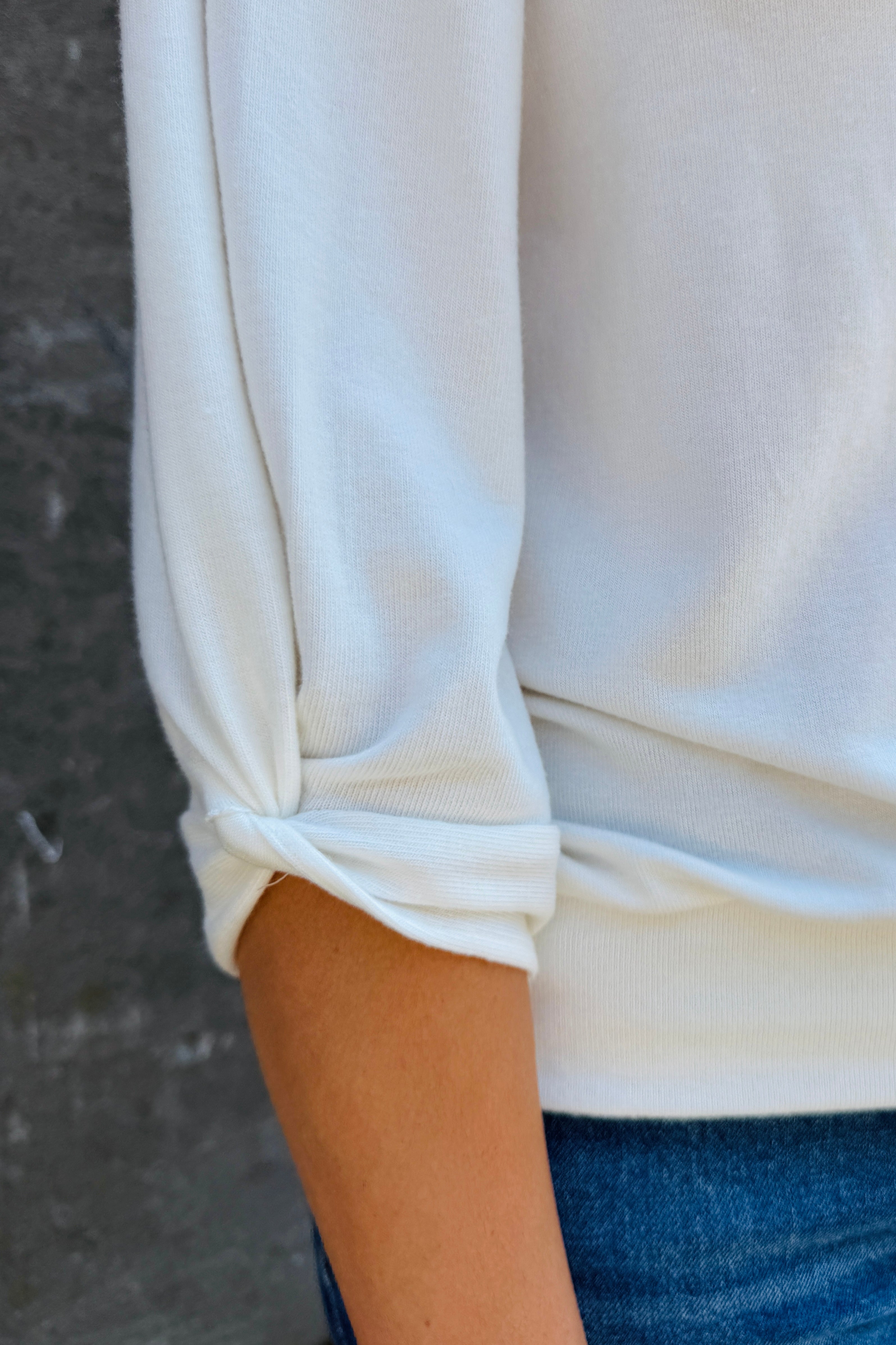 Lillian Twist Sleeve Top