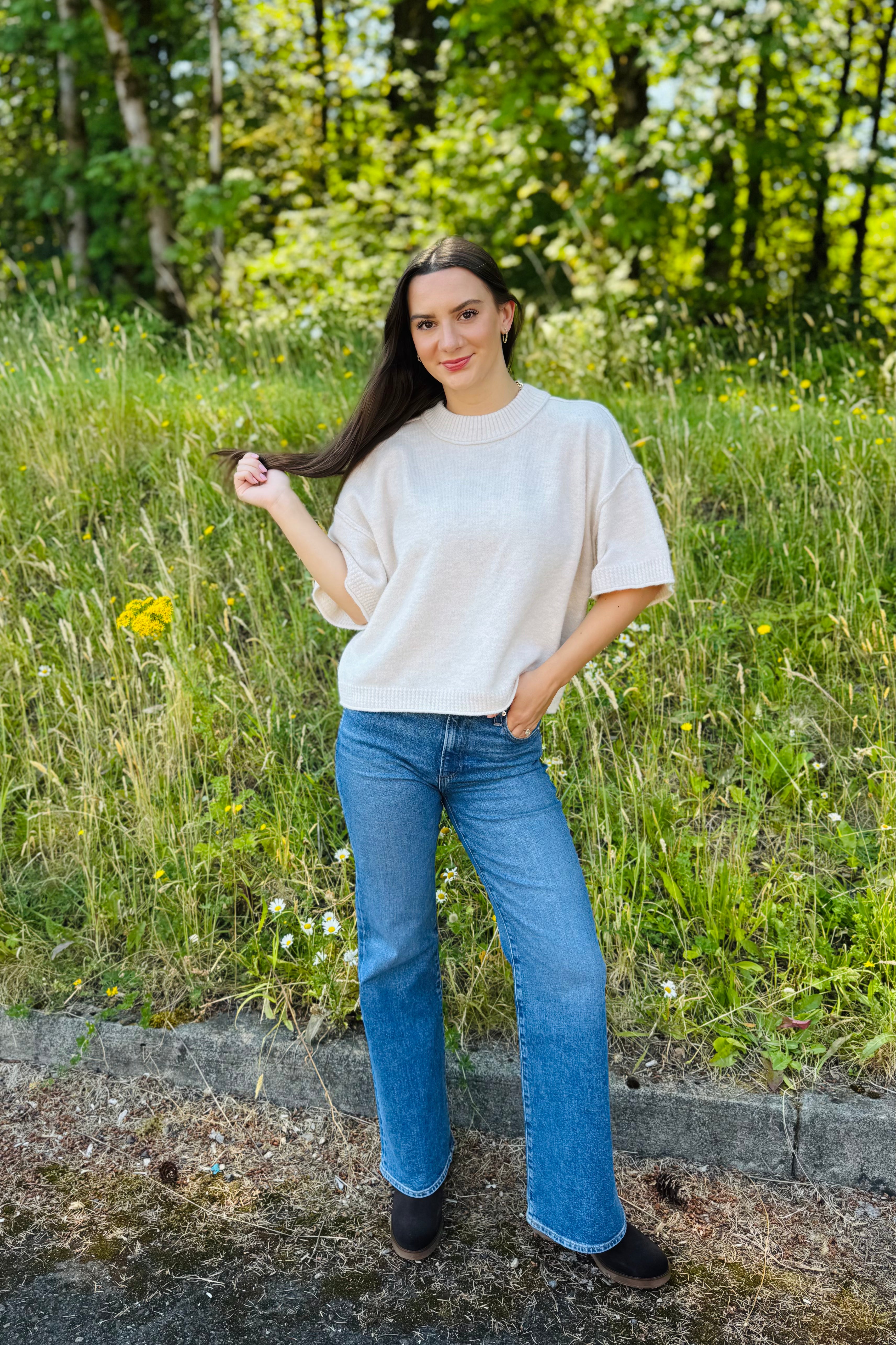 Lofty Elbow Sweater