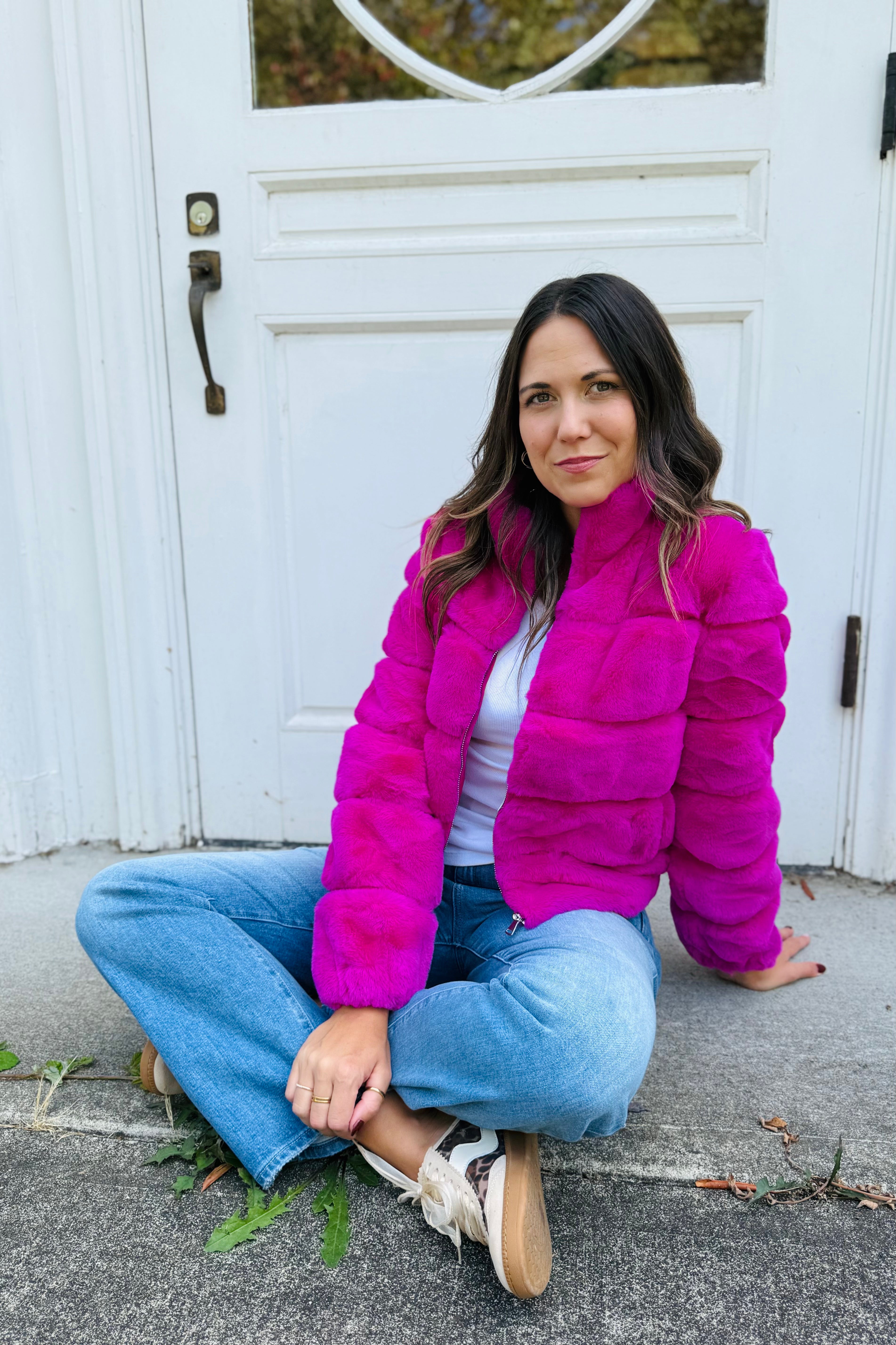 Alex Faux Fur Jacket