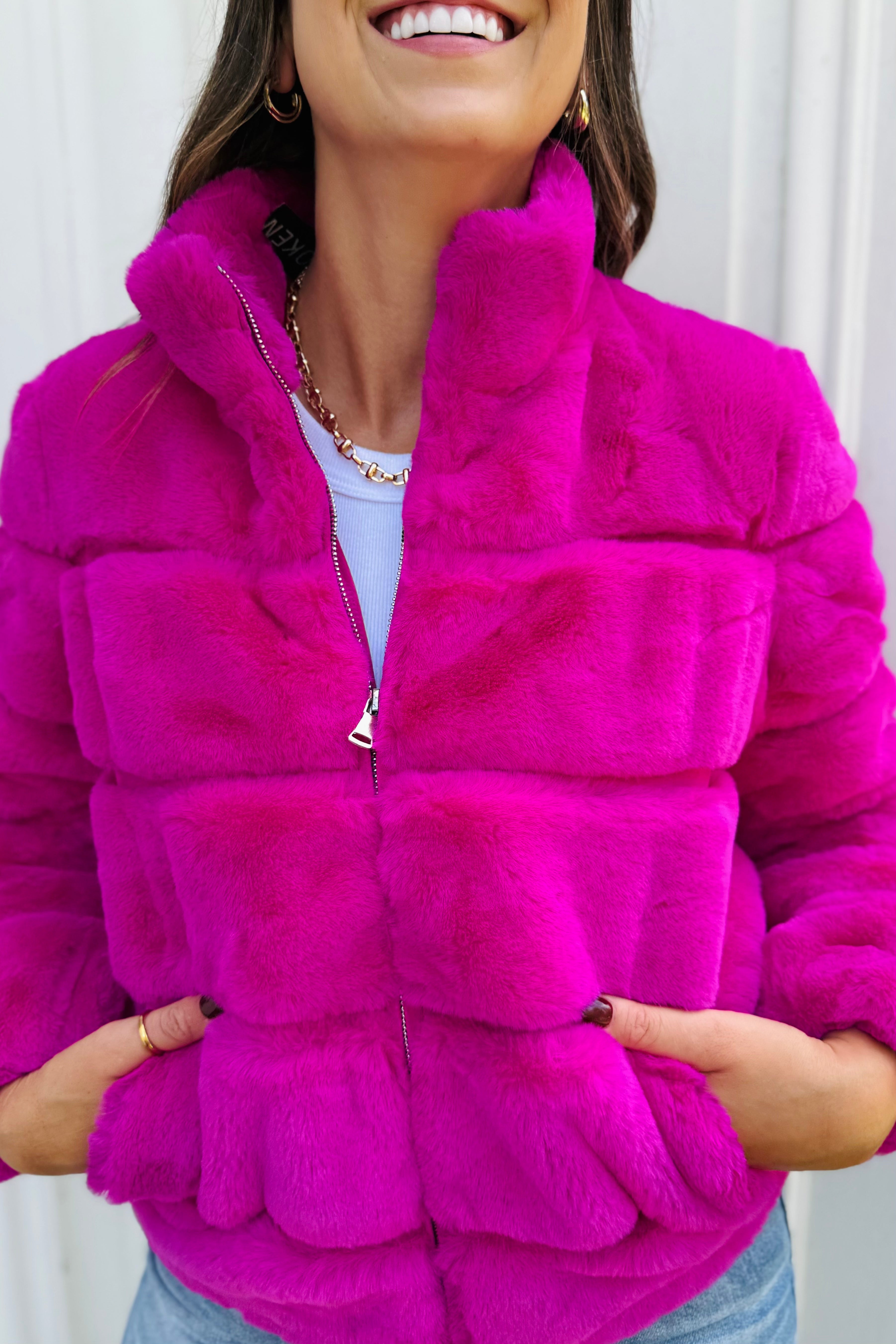 Alex Faux Fur Jacket