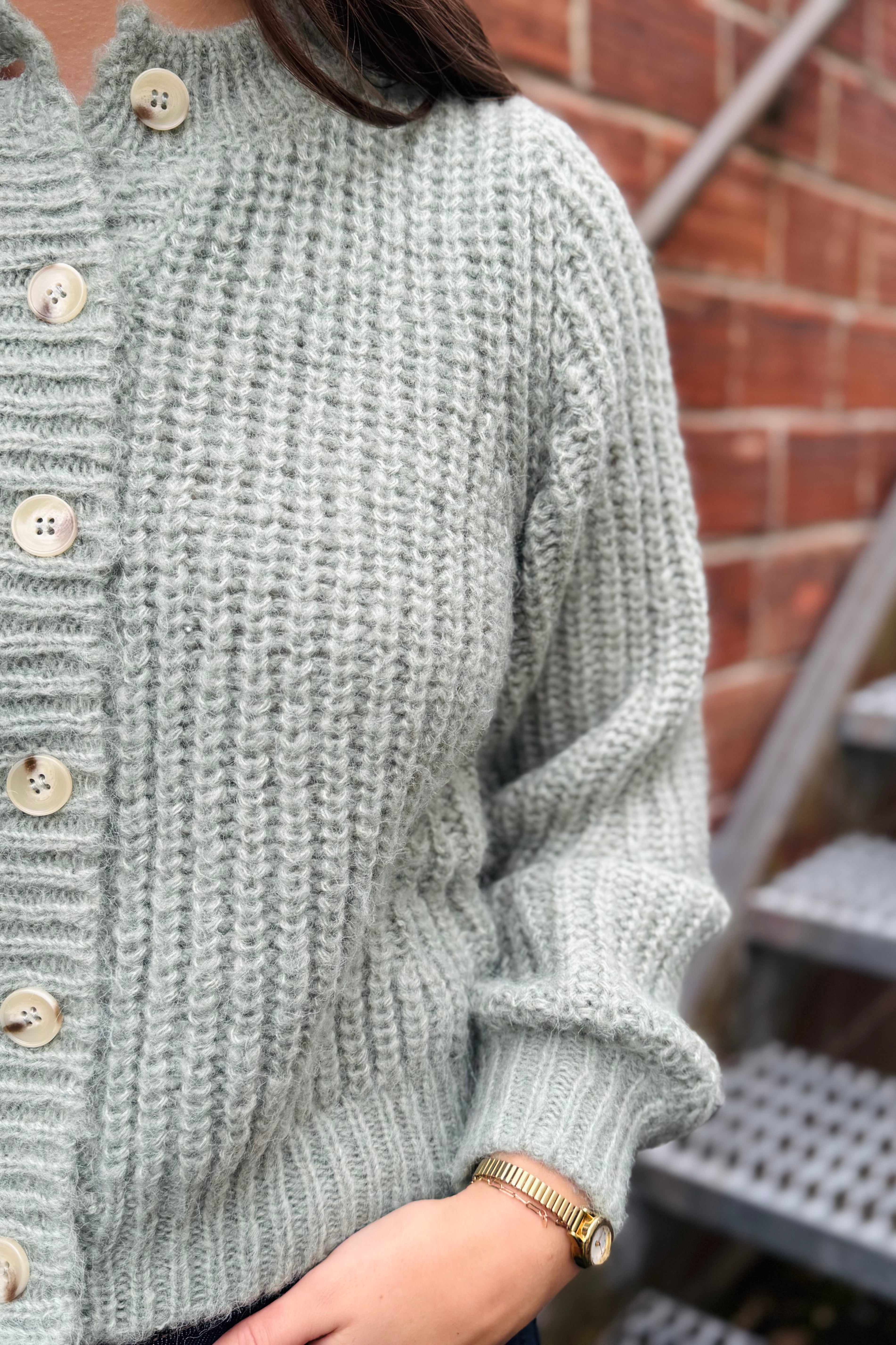 Lumi Crew Neck Cardi