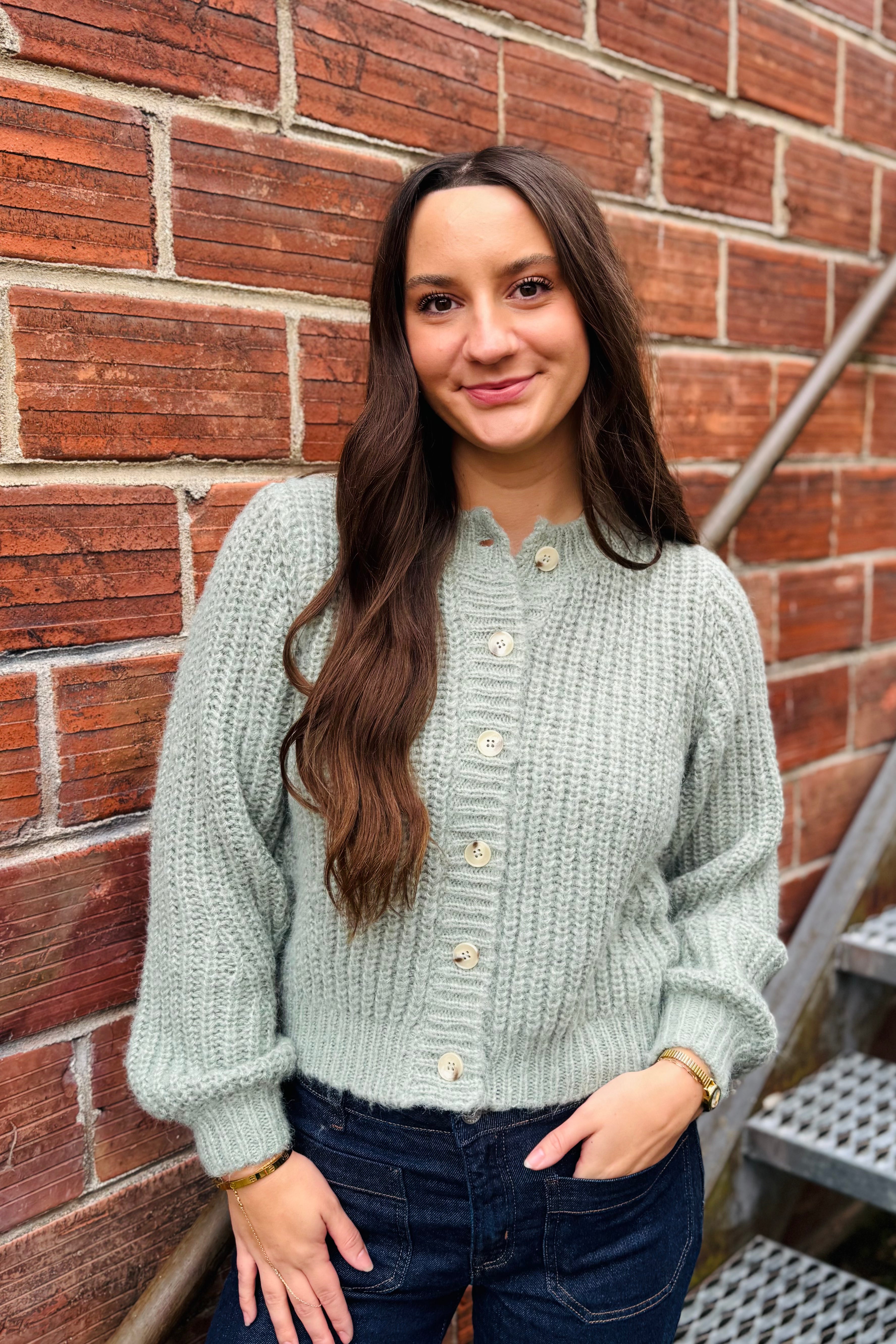 Lumi Crew Neck Cardi