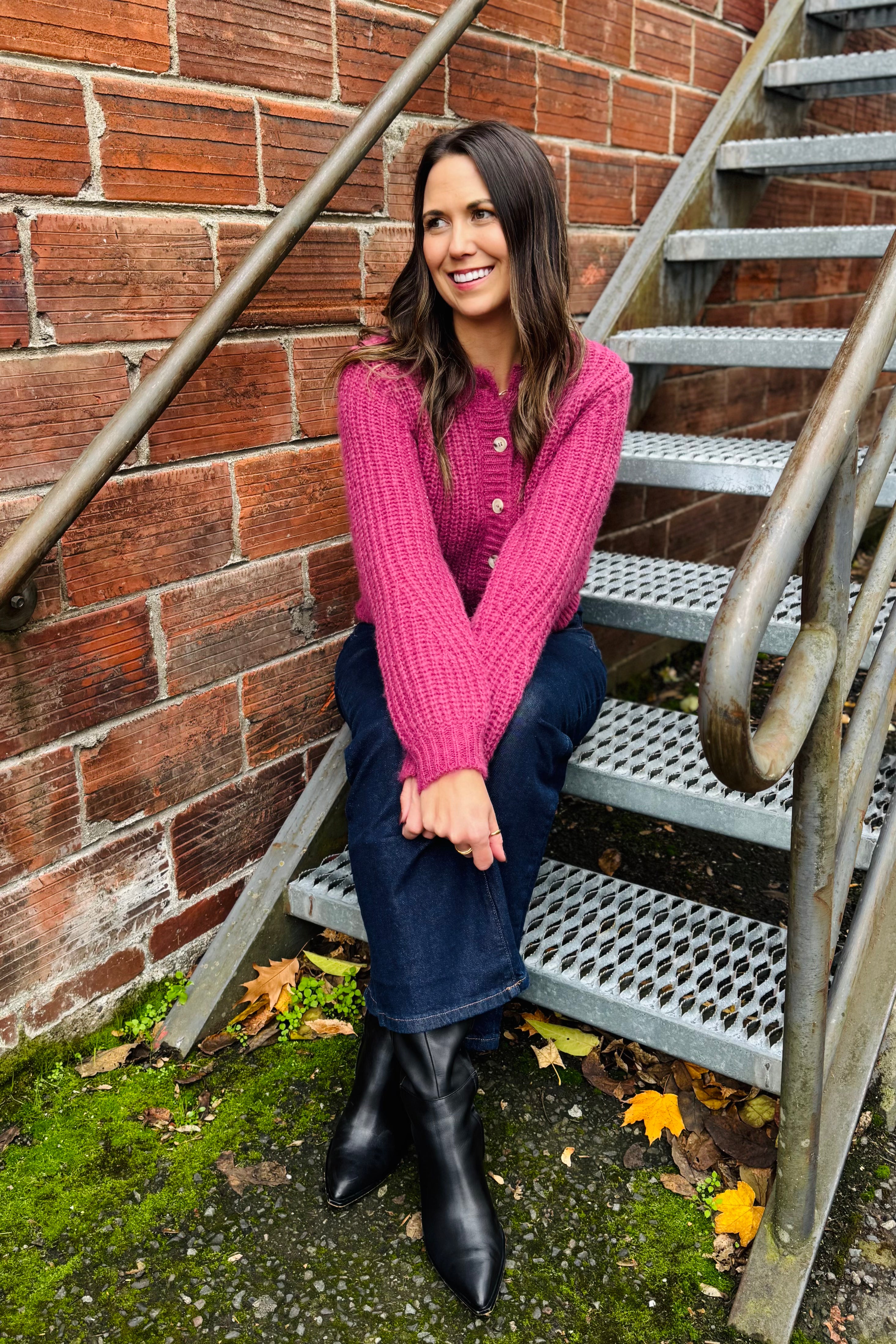 Lumi Crew Neck Cardi