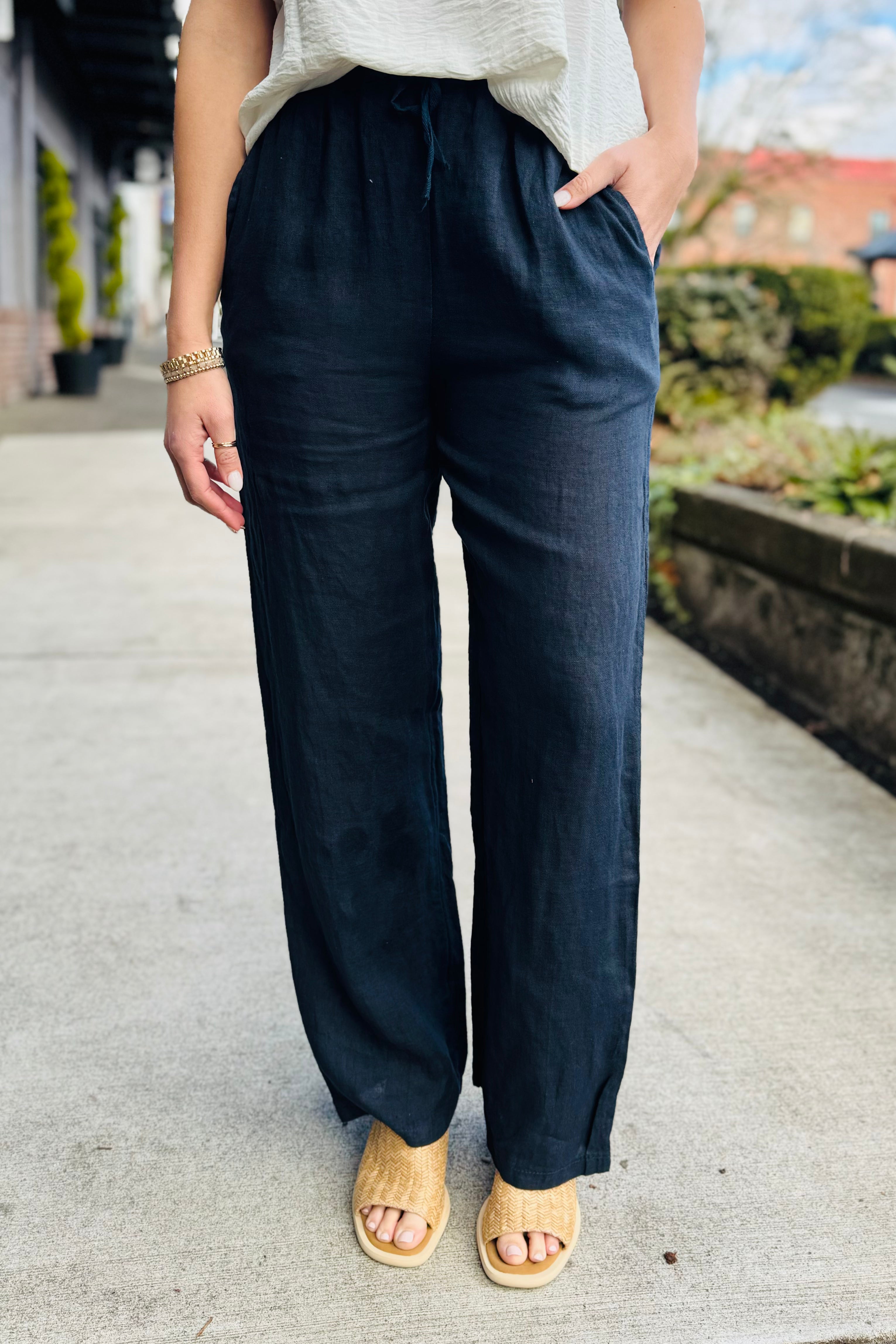 Linen Resort Pant