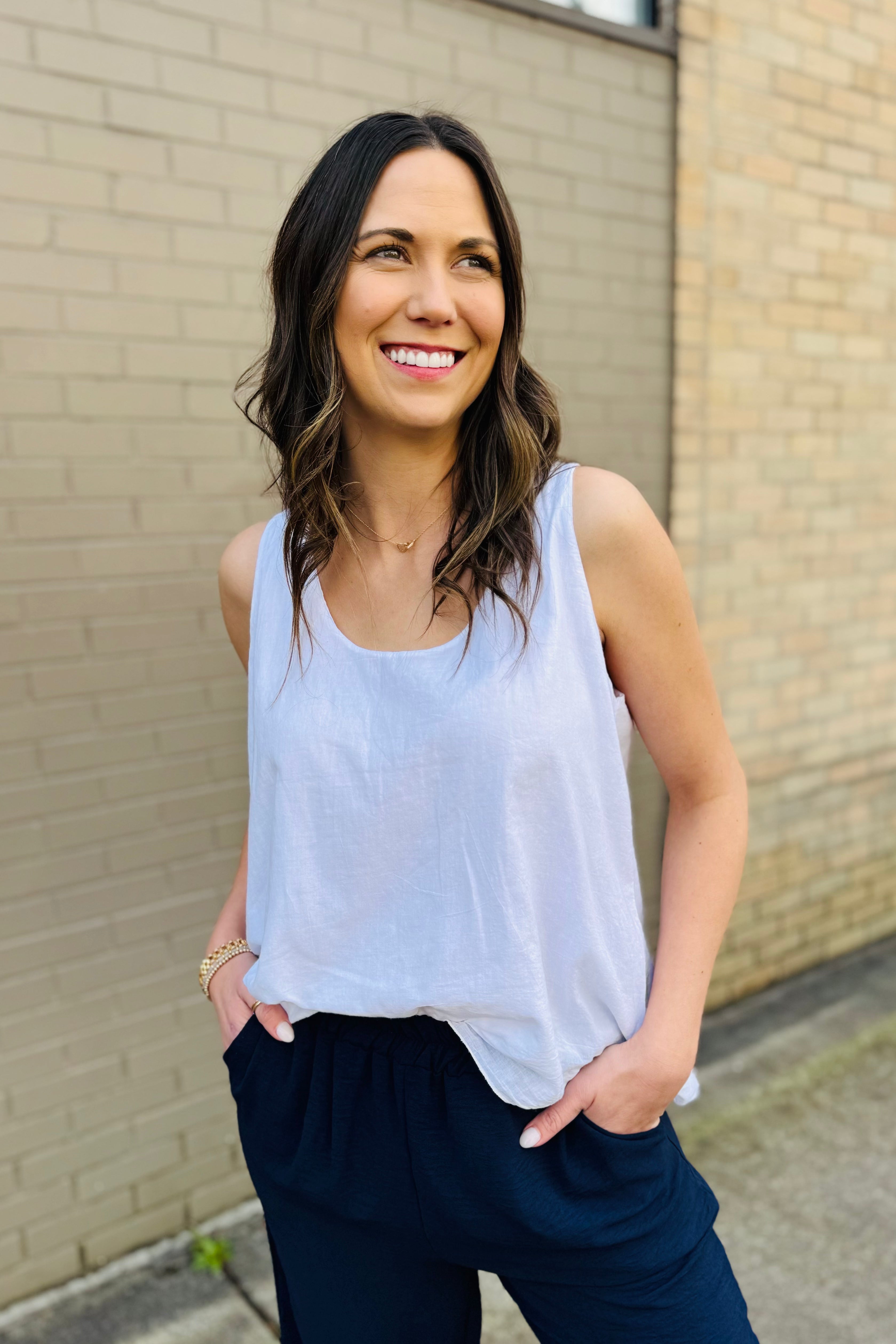 Linen Resort Tank