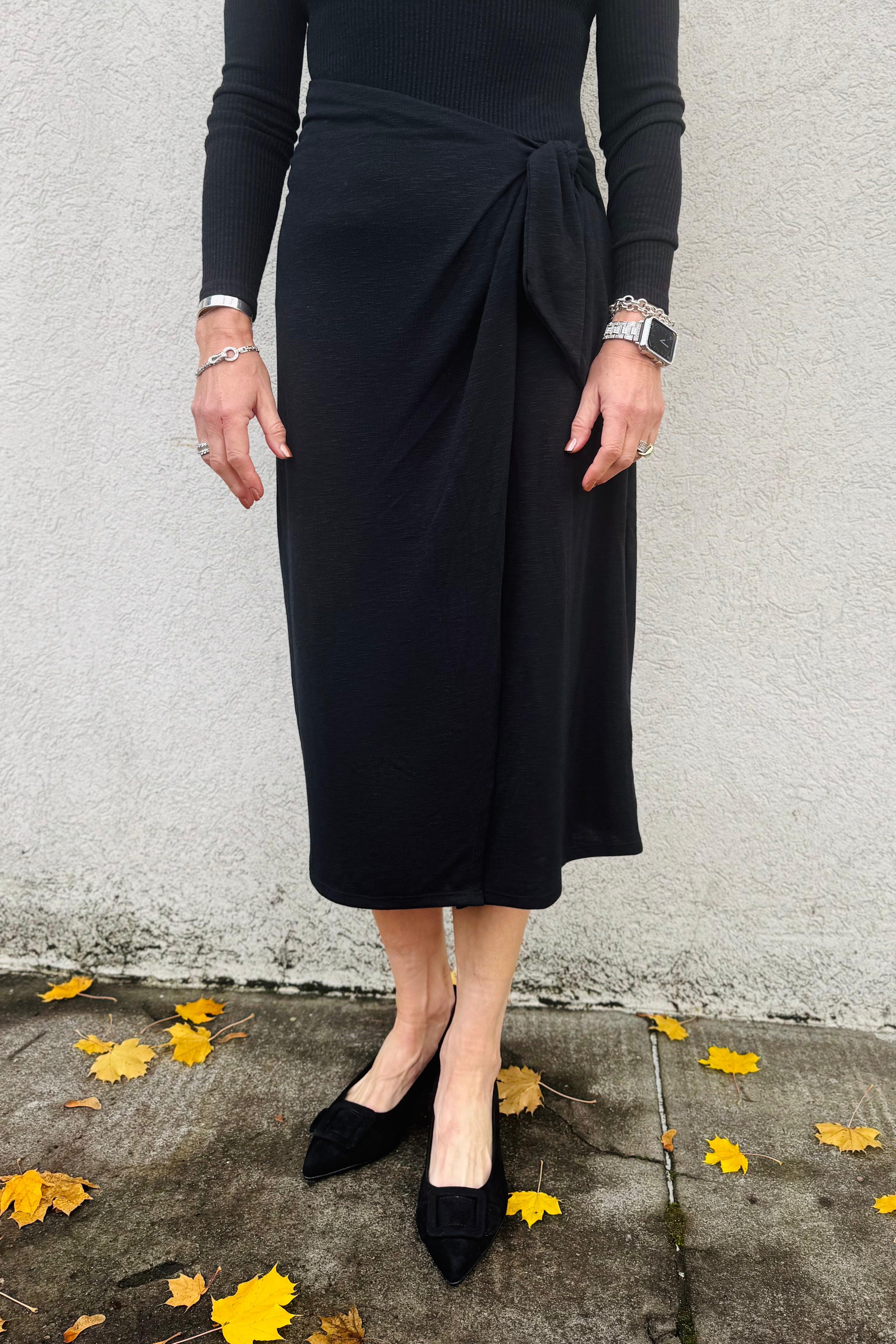 Margo Wrap Midi Dress