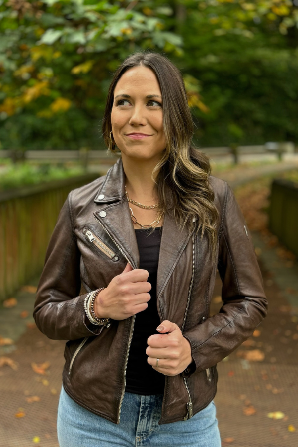 Maysie Leather Jacket