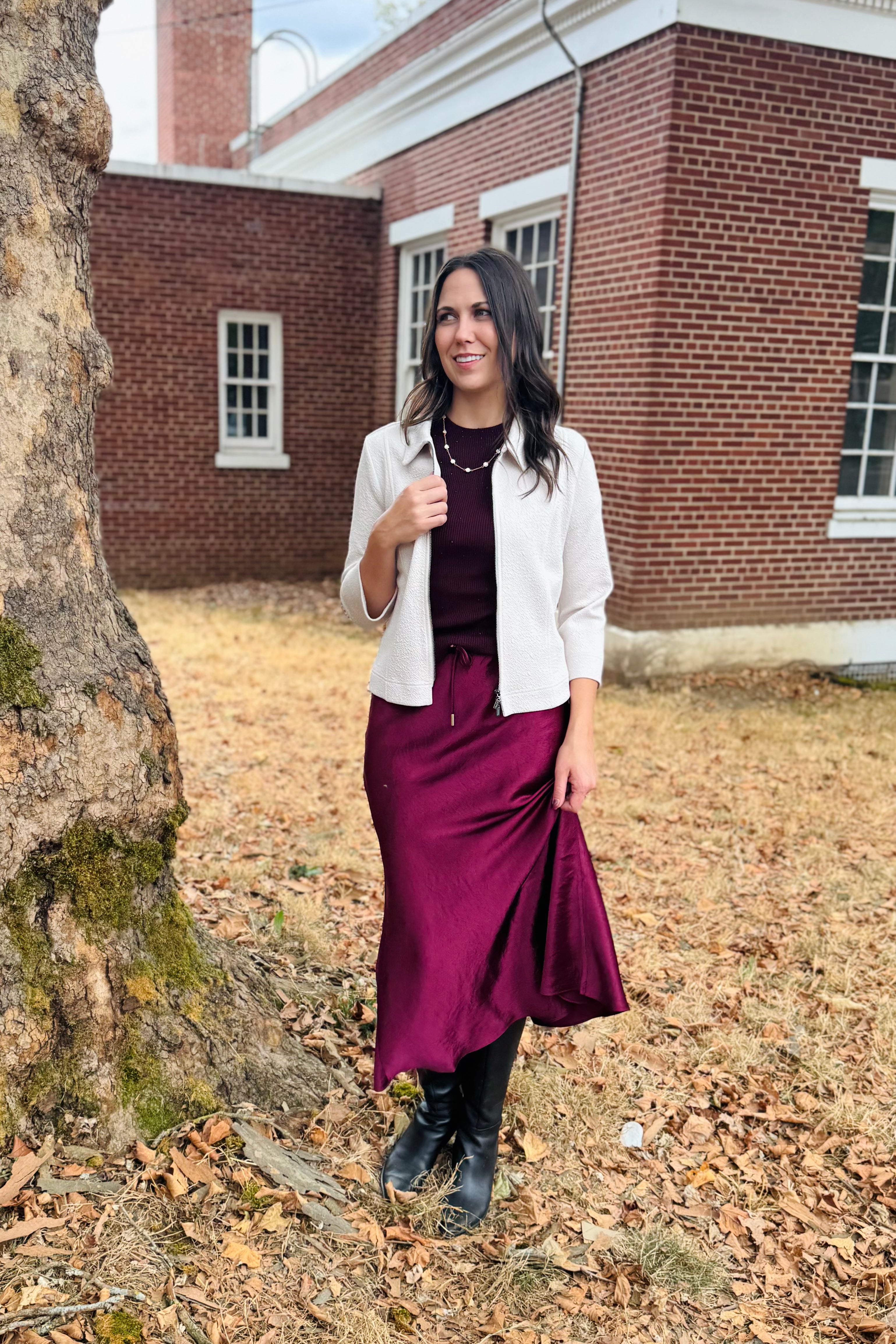 Merlot Skirt