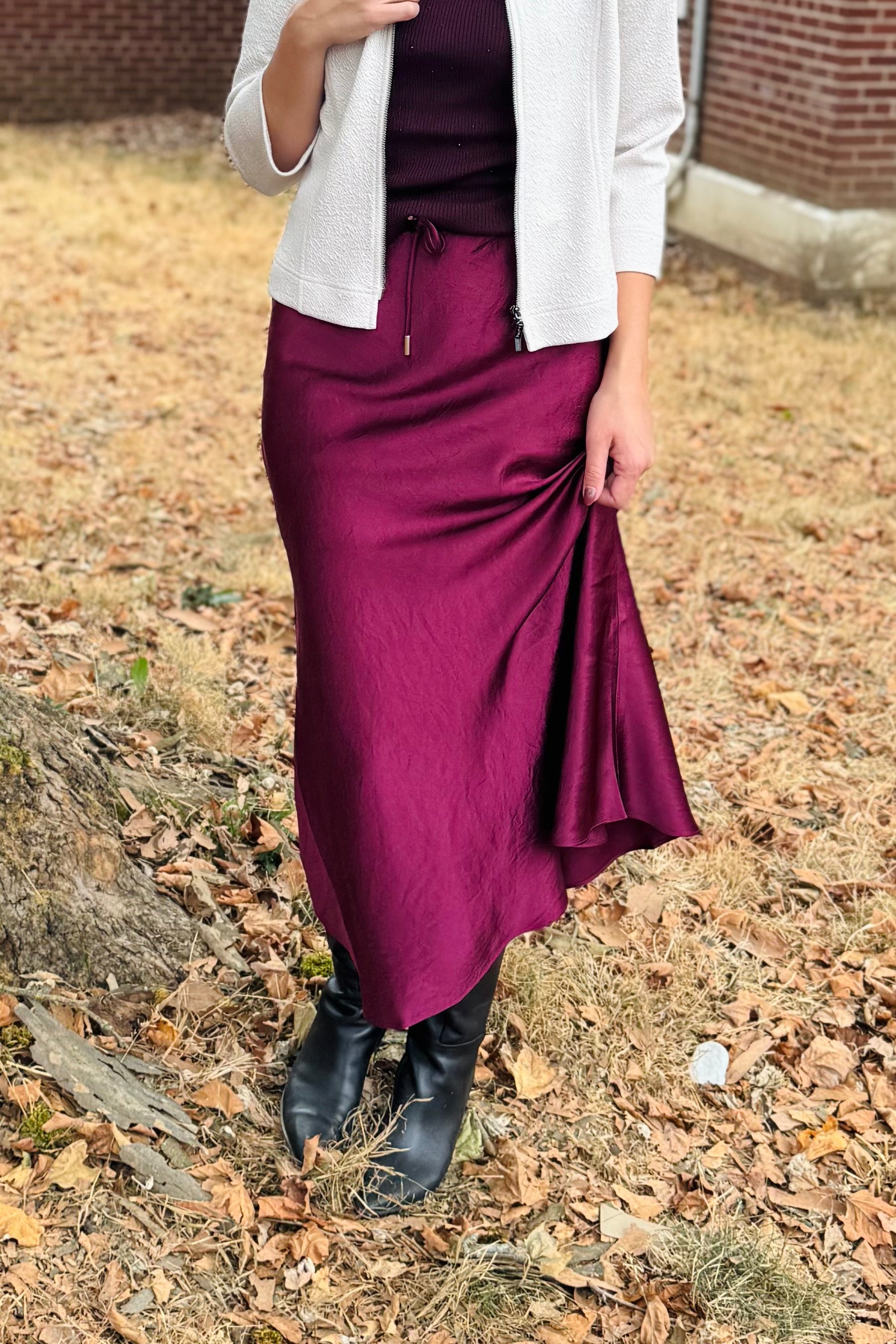 Merlot Skirt