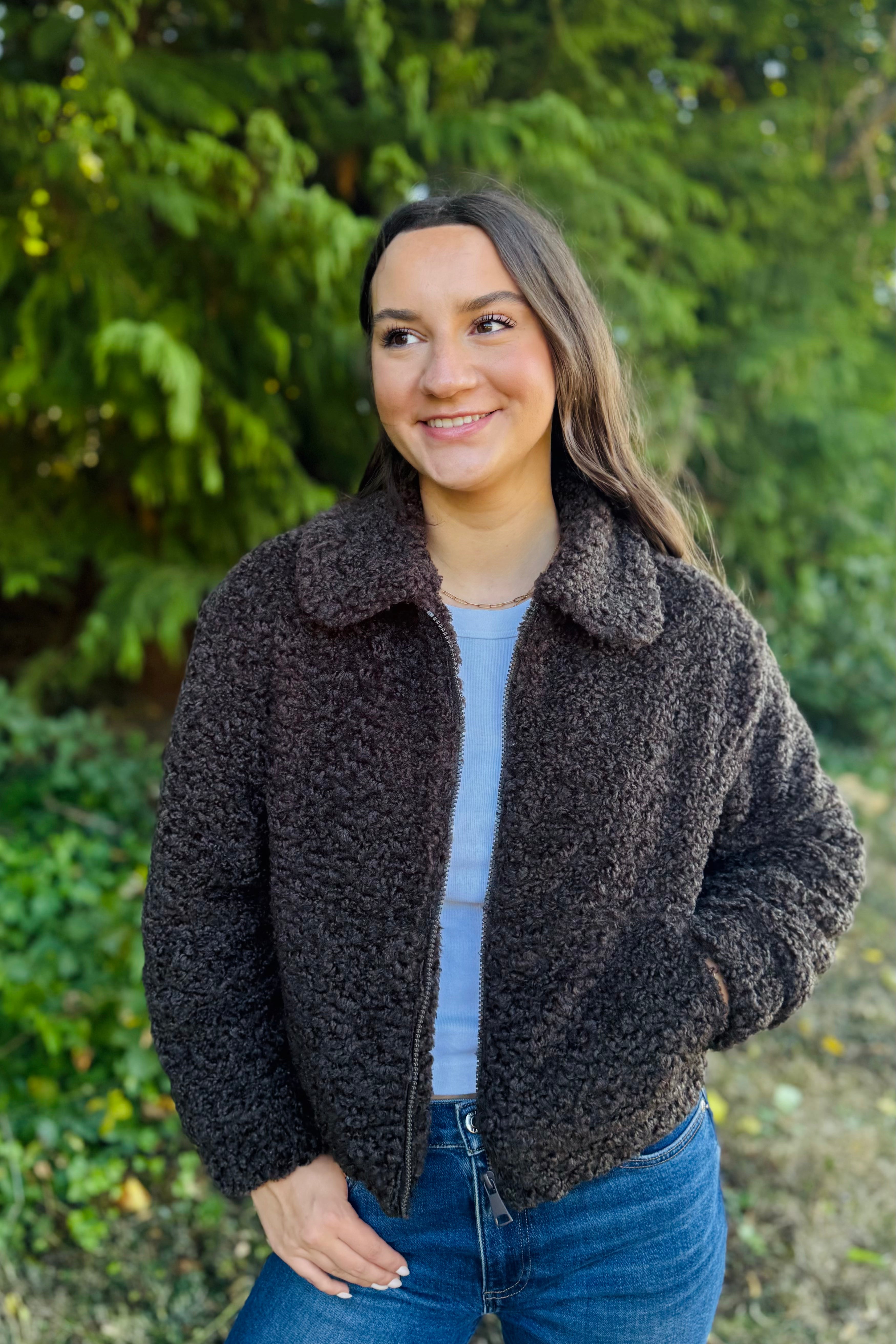 Ziggy Zaggy Shearling Jacket