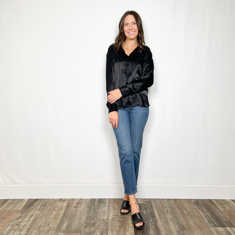 Nissa Satin Top