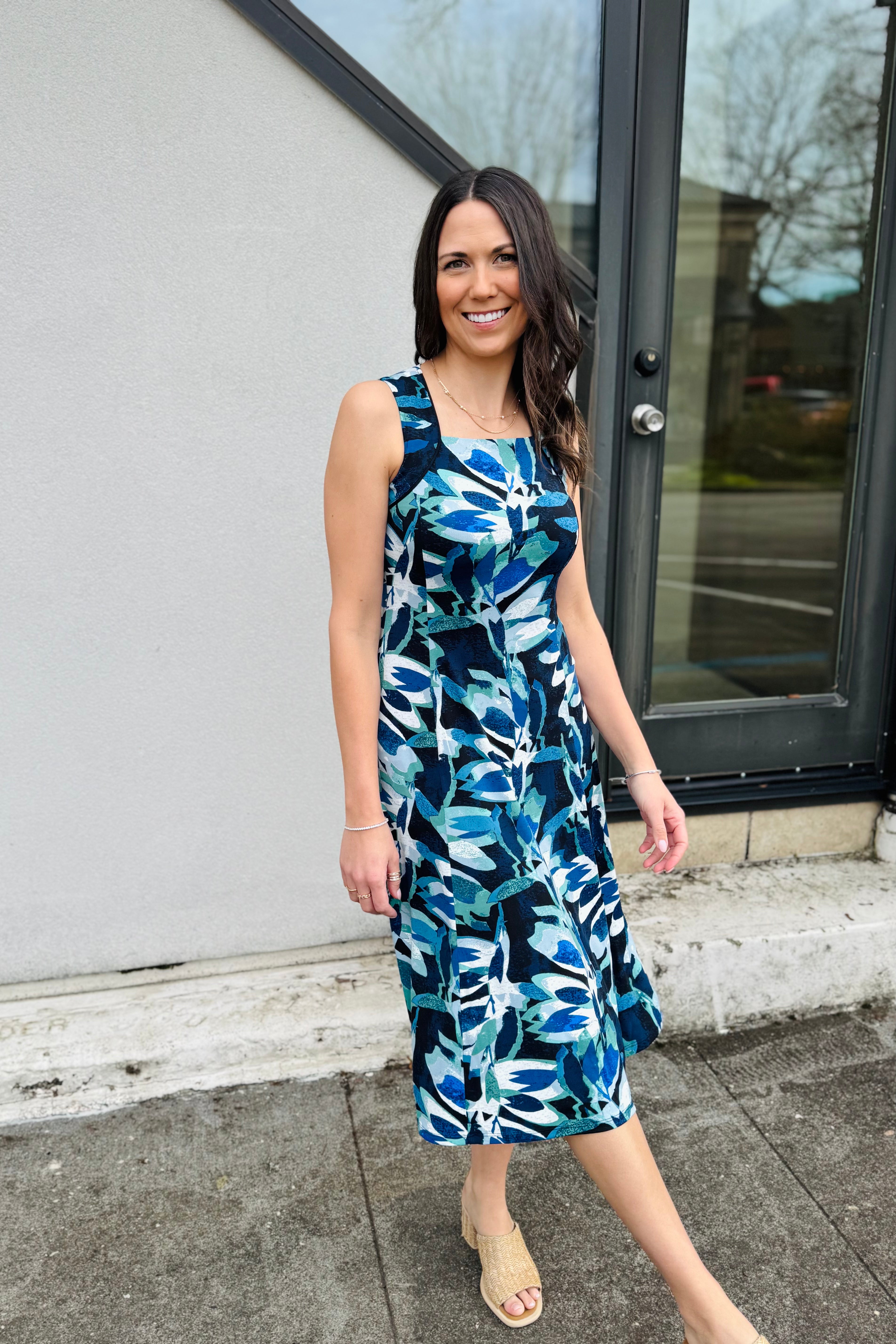 Giverny Knit Blanche Dress