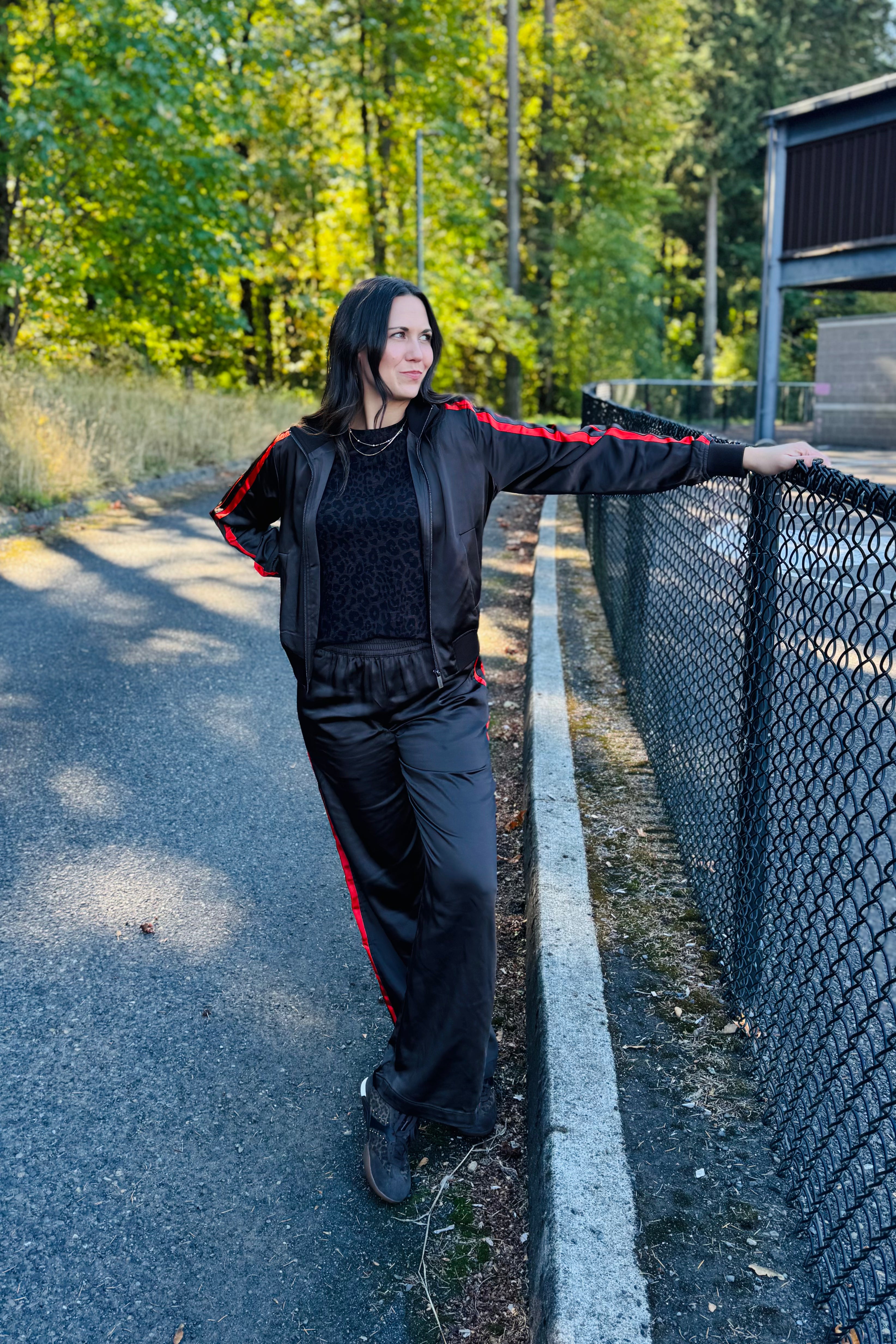 On Track Satin Jacket