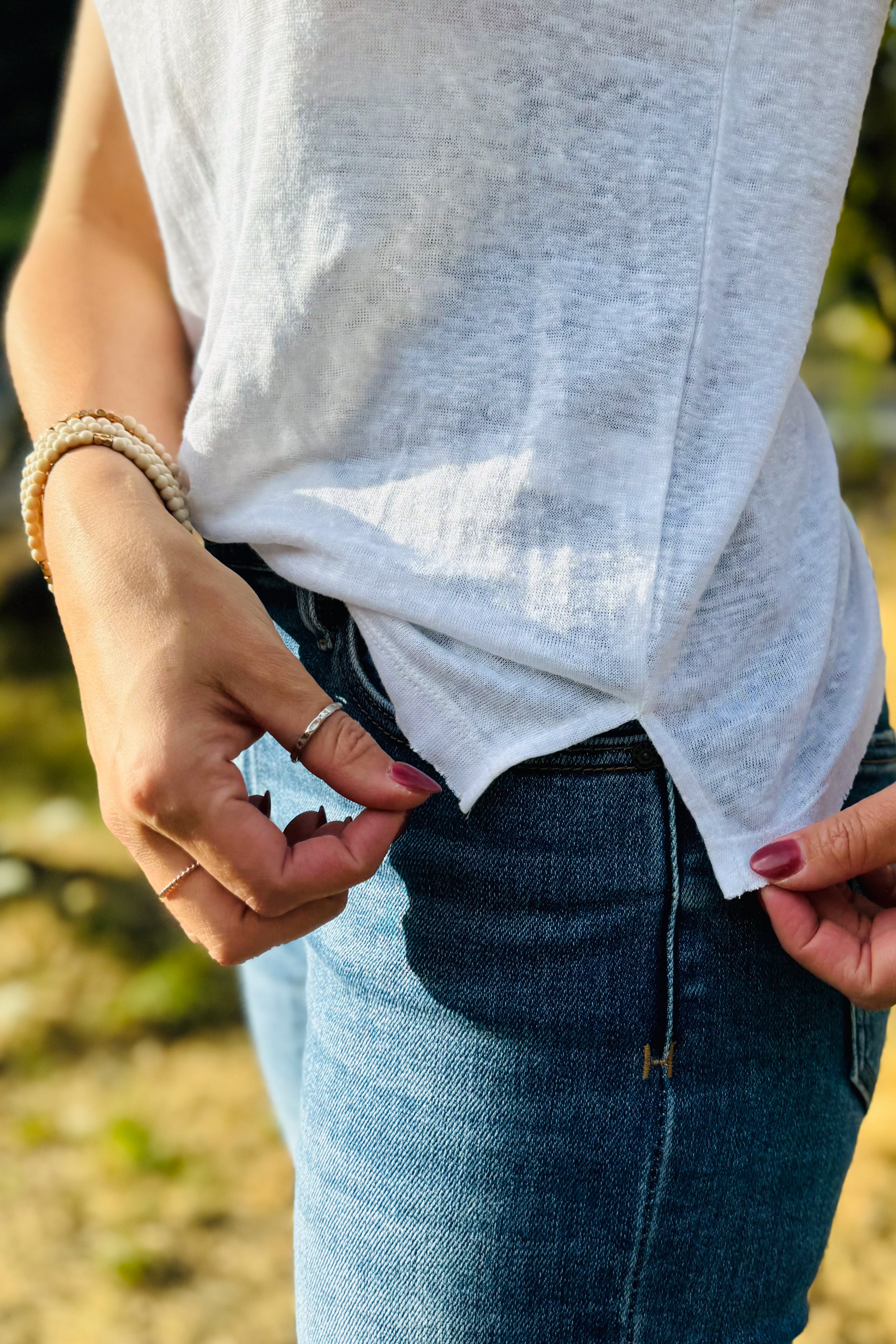 Perfect Linen Tee