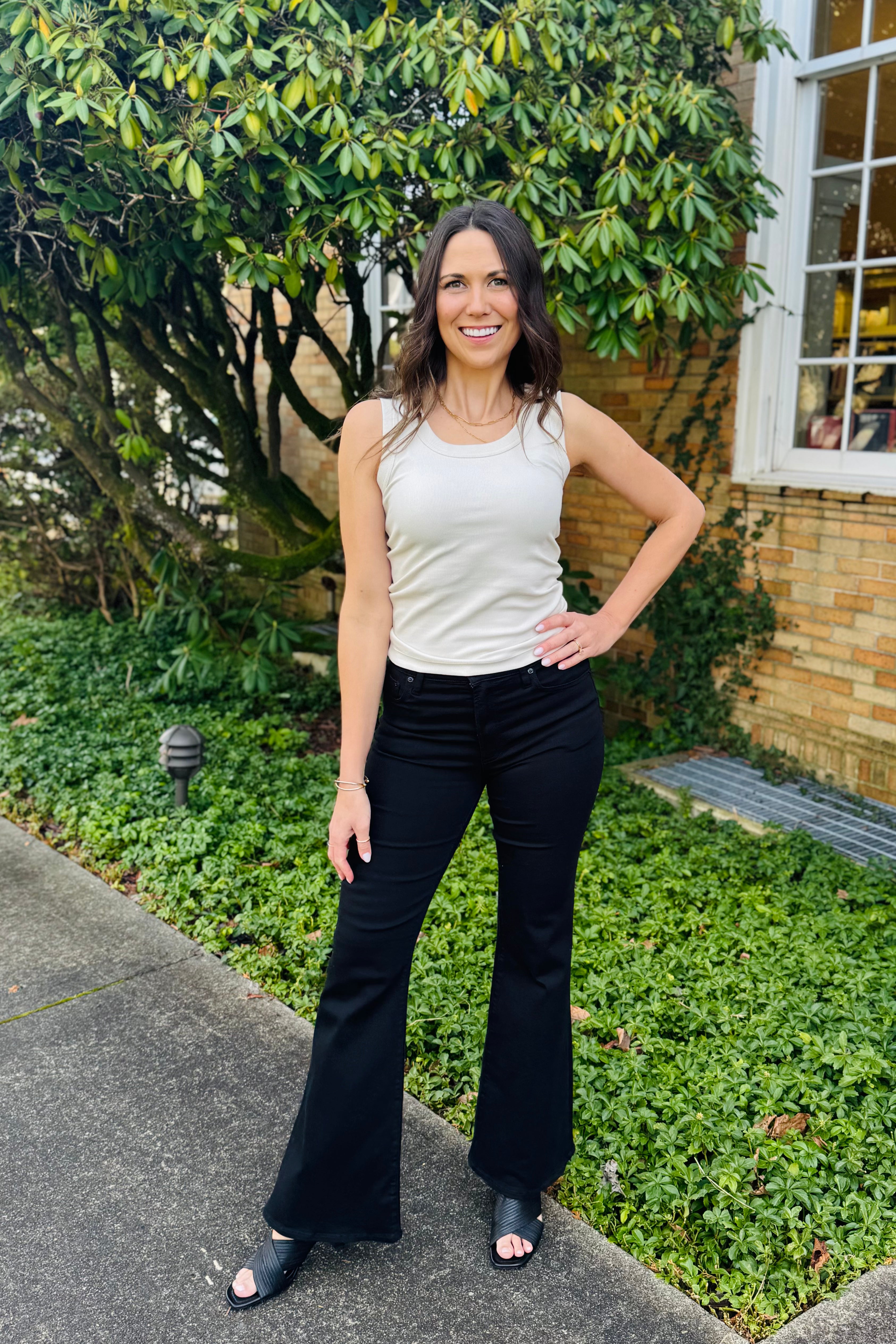 Perfect Knit Rib Scoop Tank