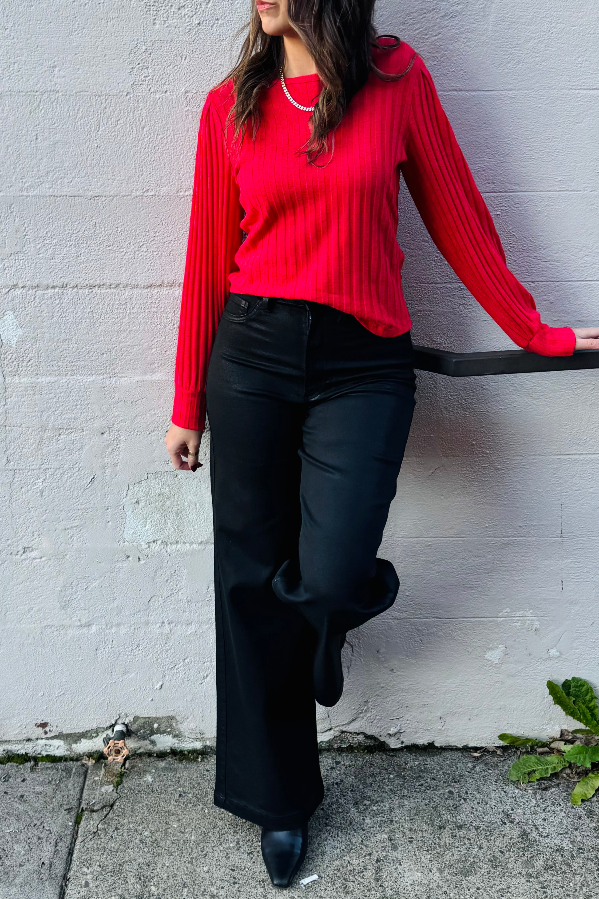 Lana High Rise Ultra Wide Jean