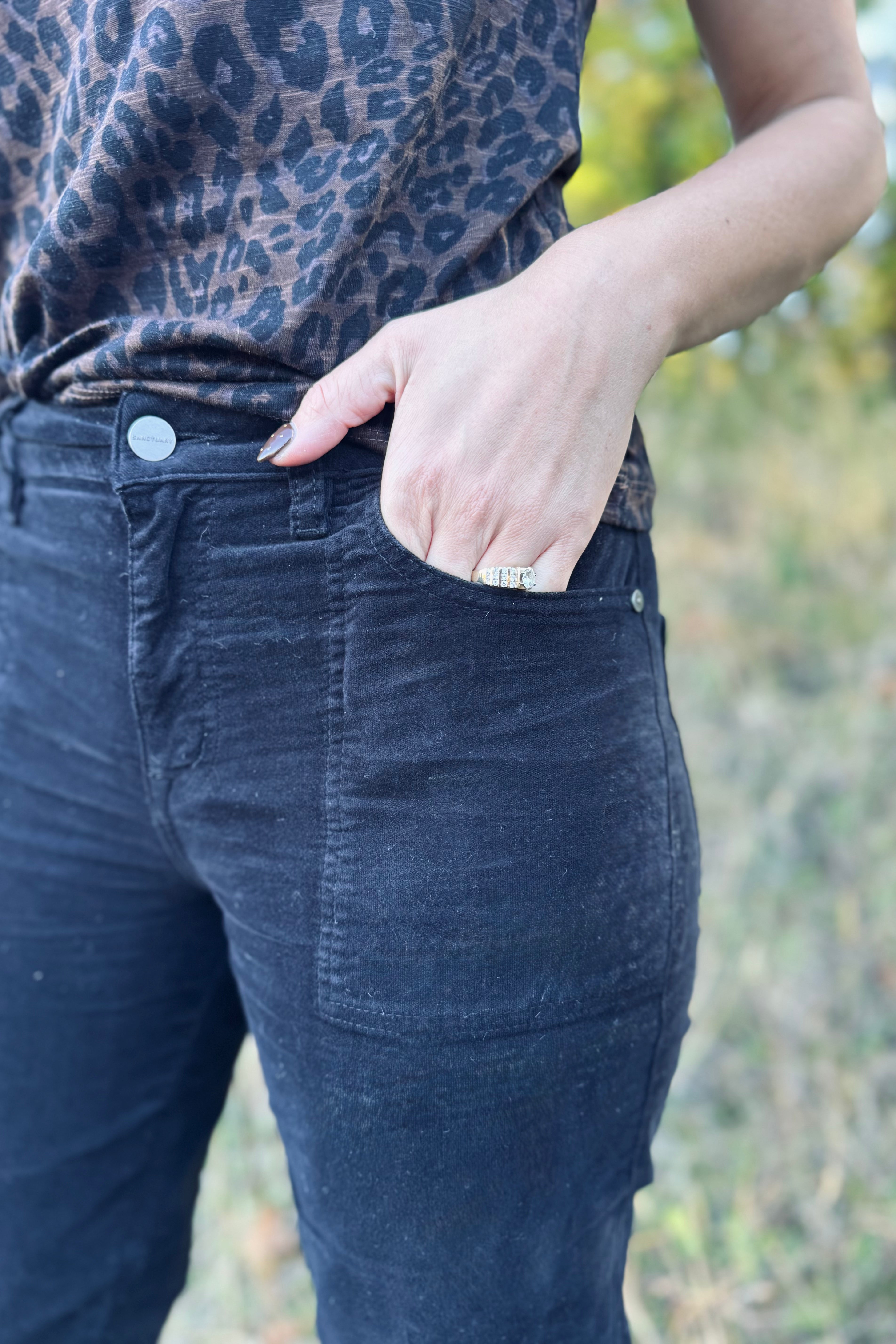 Play Date Velveteen Bootcut