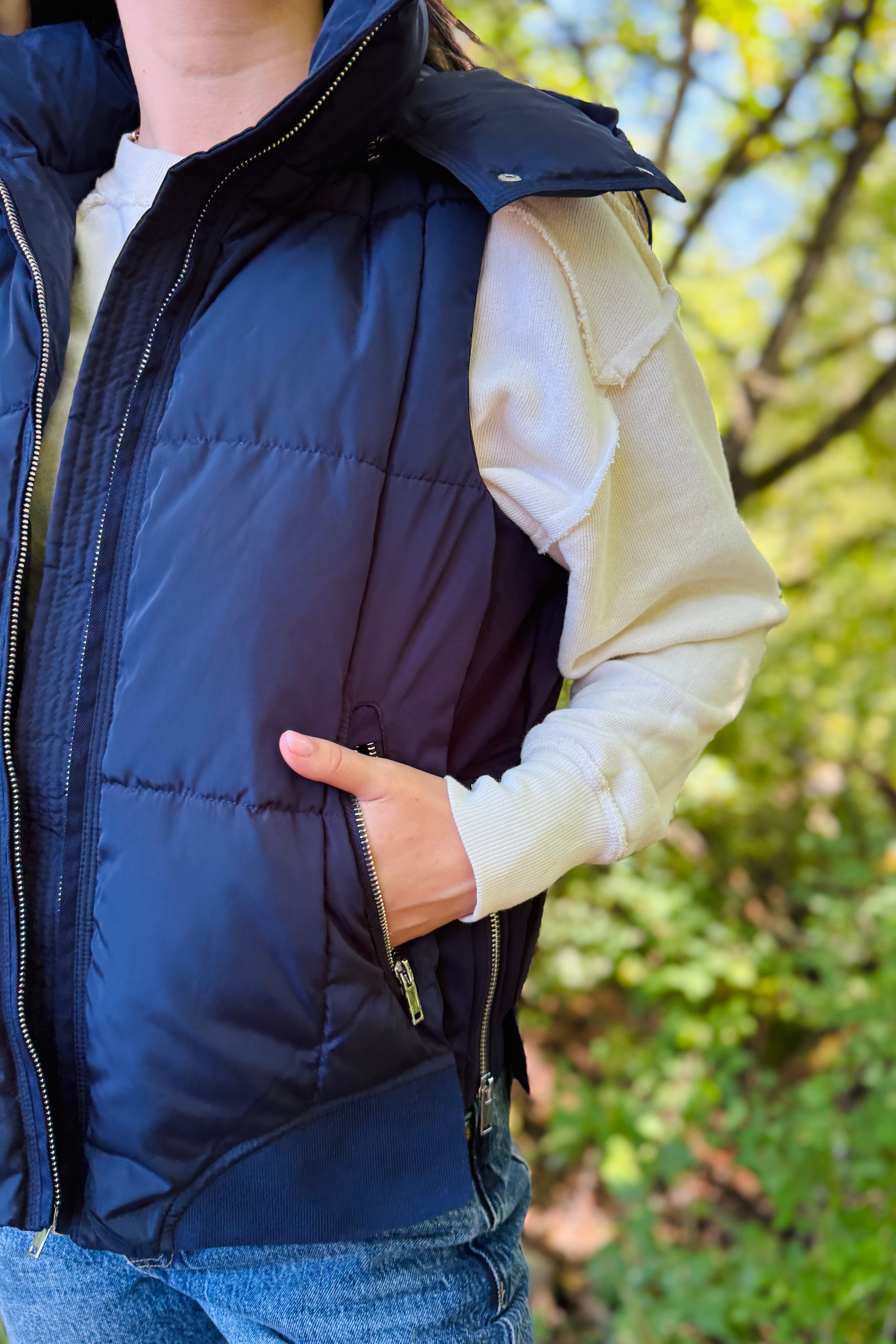 Quilted Puffer Vest