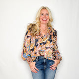 Relaxed Button Blouse