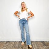 Slub Cotton V-Neck Tee