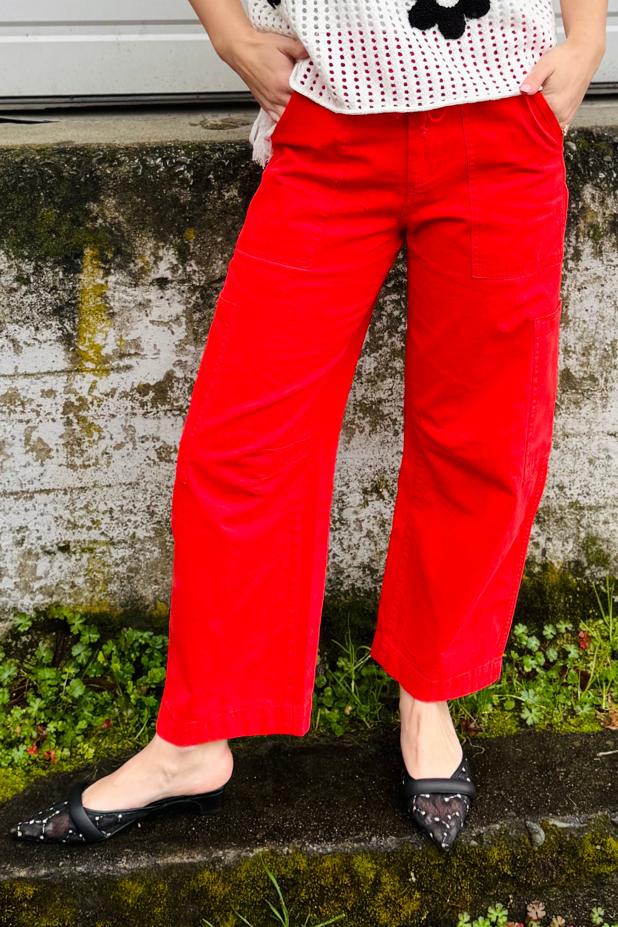 Sabrina Curved Utility Pant