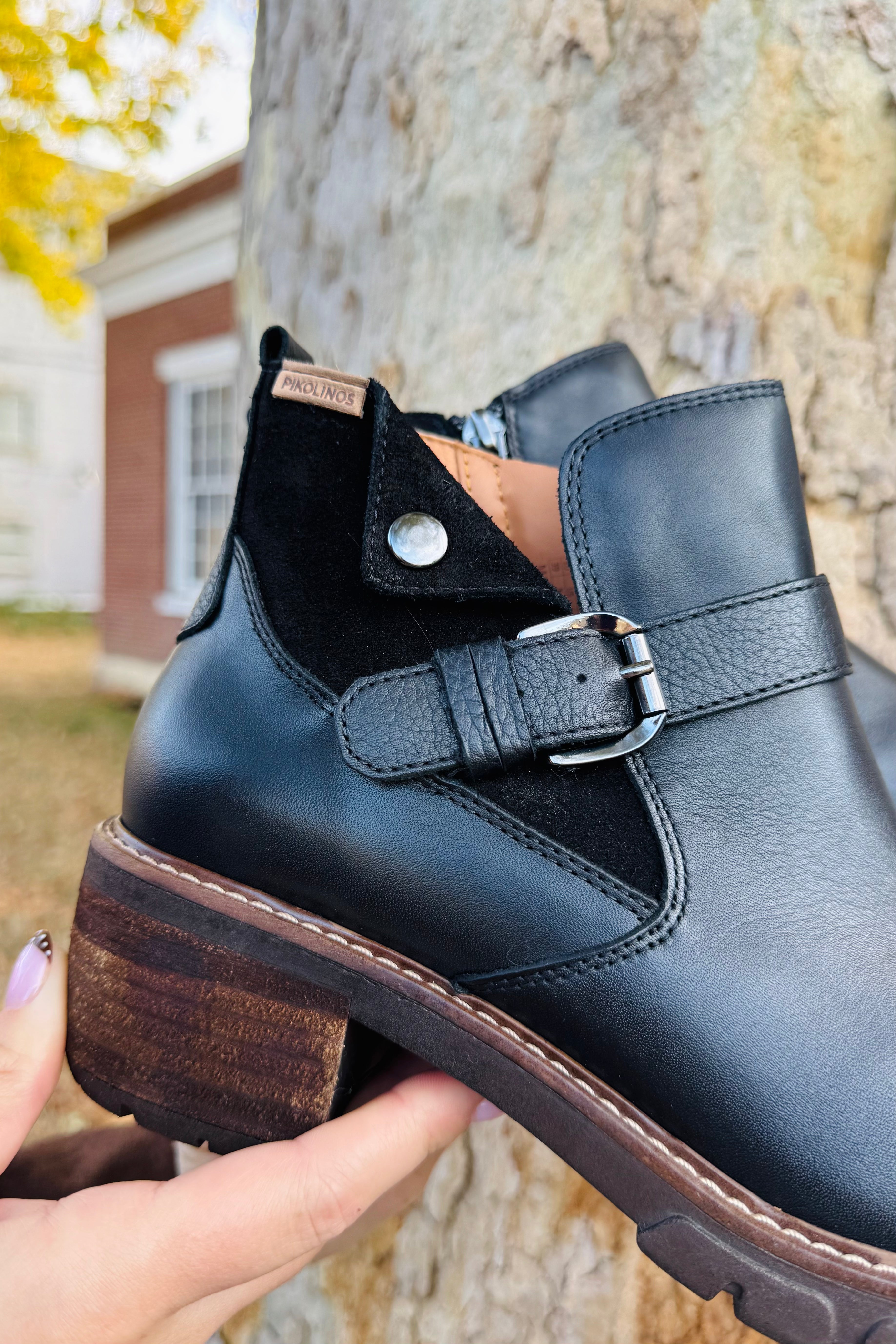 San Sebastian Lace-Up Boot - Black