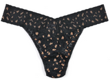 Printed Signature Lace Original Rise Thongs