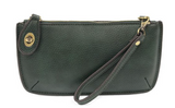 Solid Mini Crossbody Wristlet