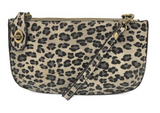 Leopard Mini Crossbody Wristlet