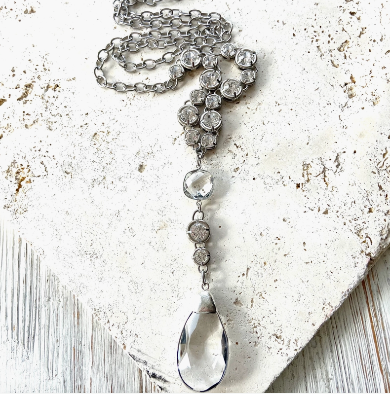 Crystal Chandelier Necklace