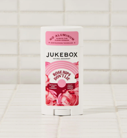Jukebox Natural Deodorant Rose Hips Don't Lie