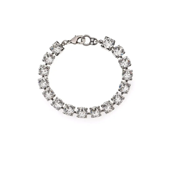 Silver Lily Bracelet