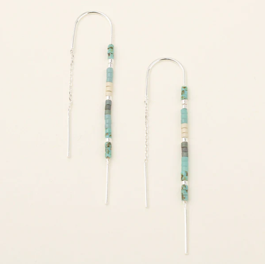 turquoise multi/silver