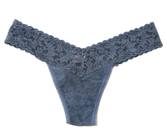 Solid Signature Lace Original Rise Thongs