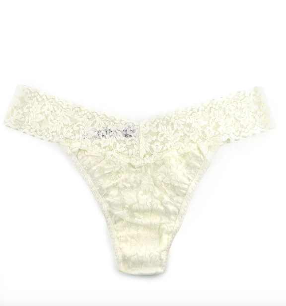 Solid Signature Lace Original Rise Thongs