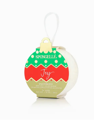 Holiday Ornament Body Wash&Buffer-Joy