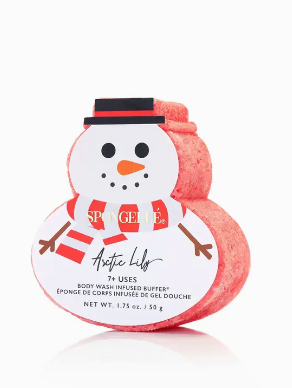 Holiday Snowman Body Wash&Buffer-Arctic Lily