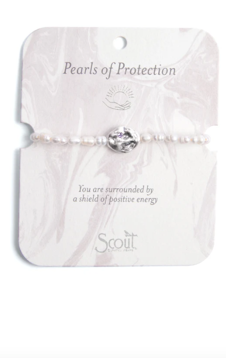 Pearl Affirmation Bracelet